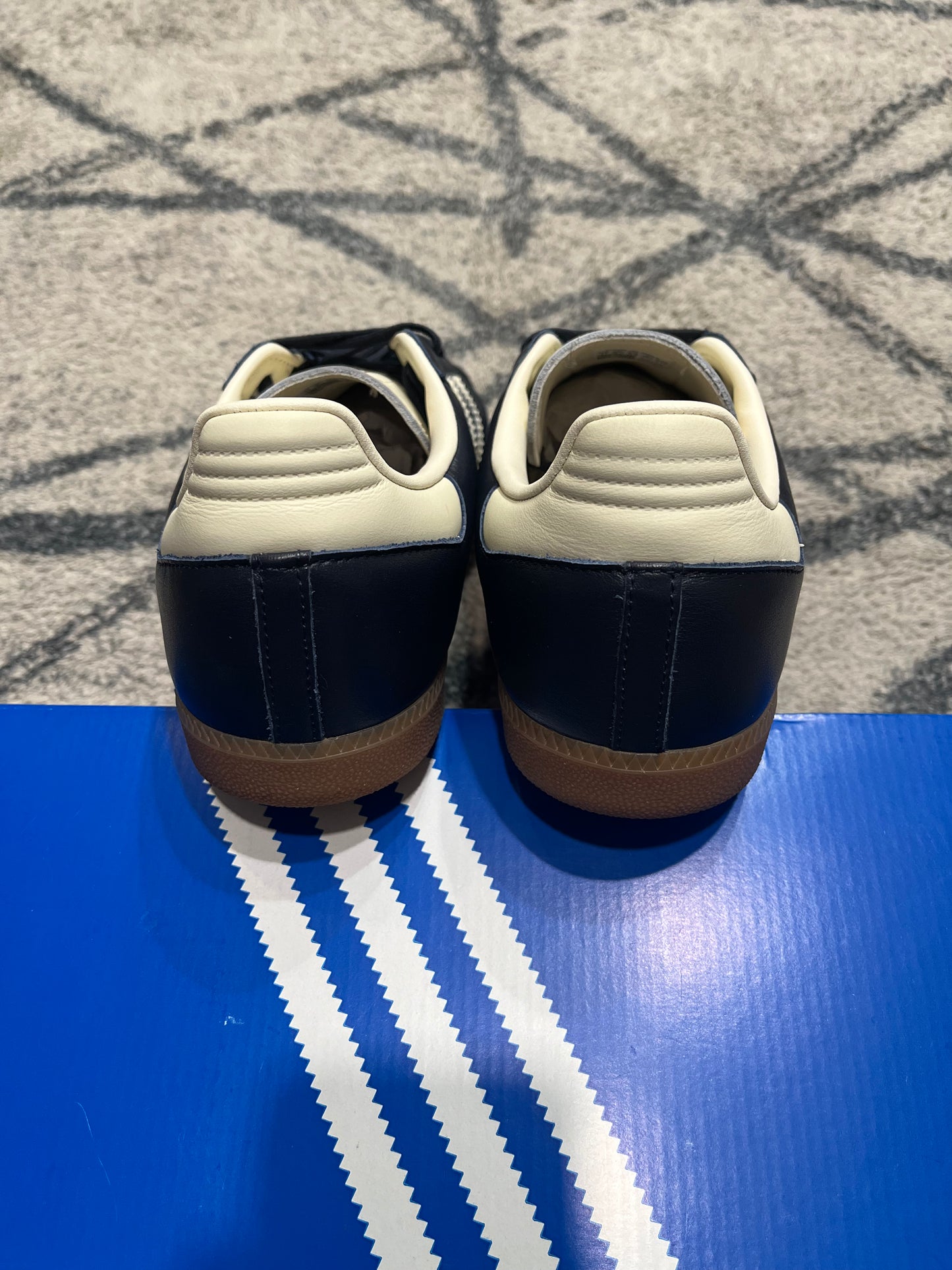 Adidas Samba Marine Blue Leather