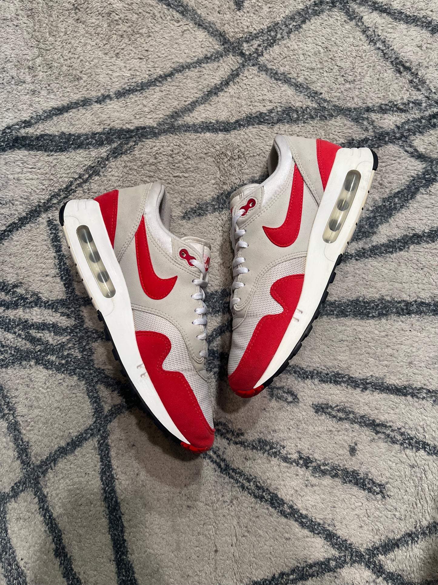 Nike Air Max 1 Big Bubble University Red