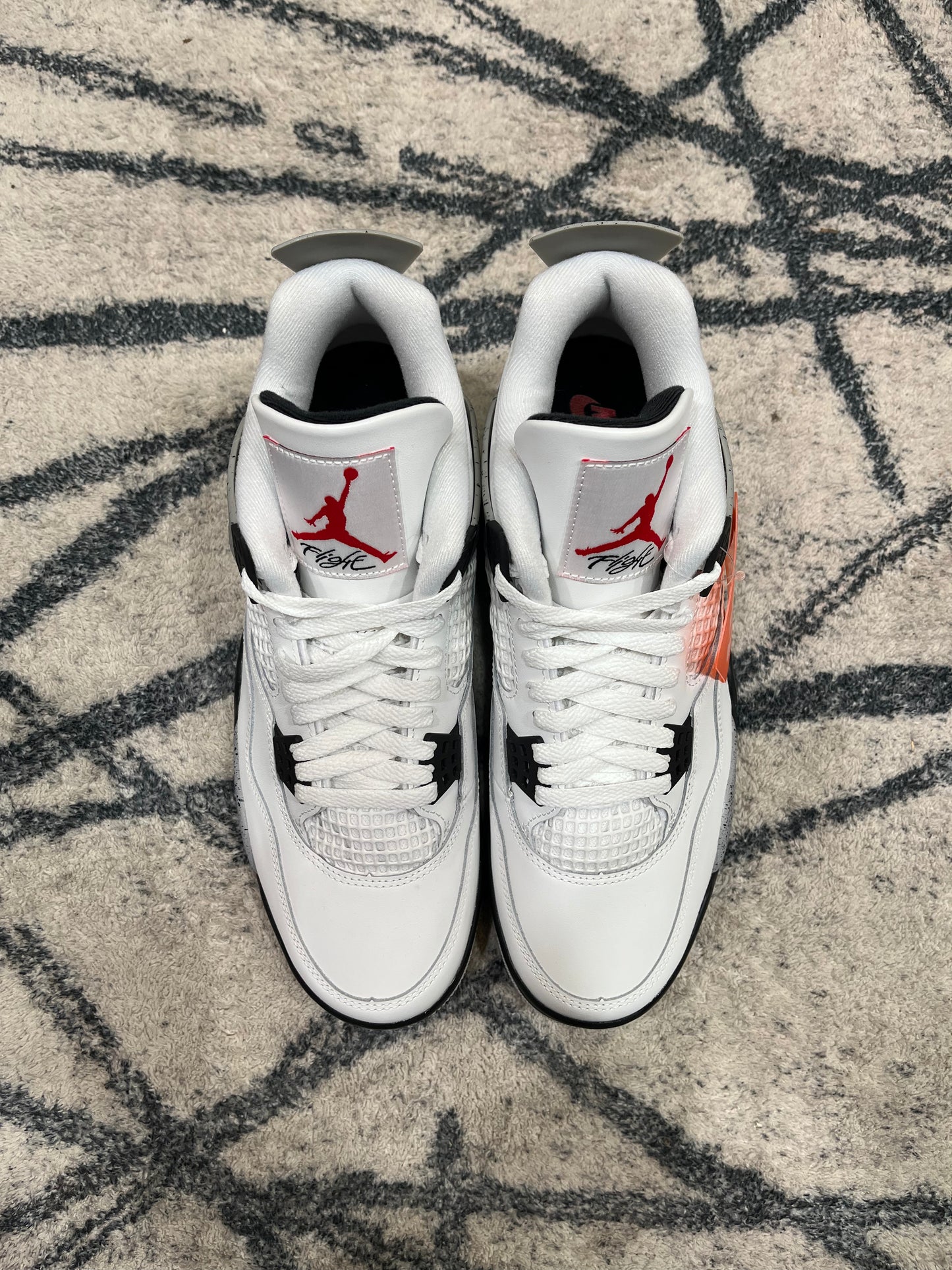 Air Jordan 4 White Cement