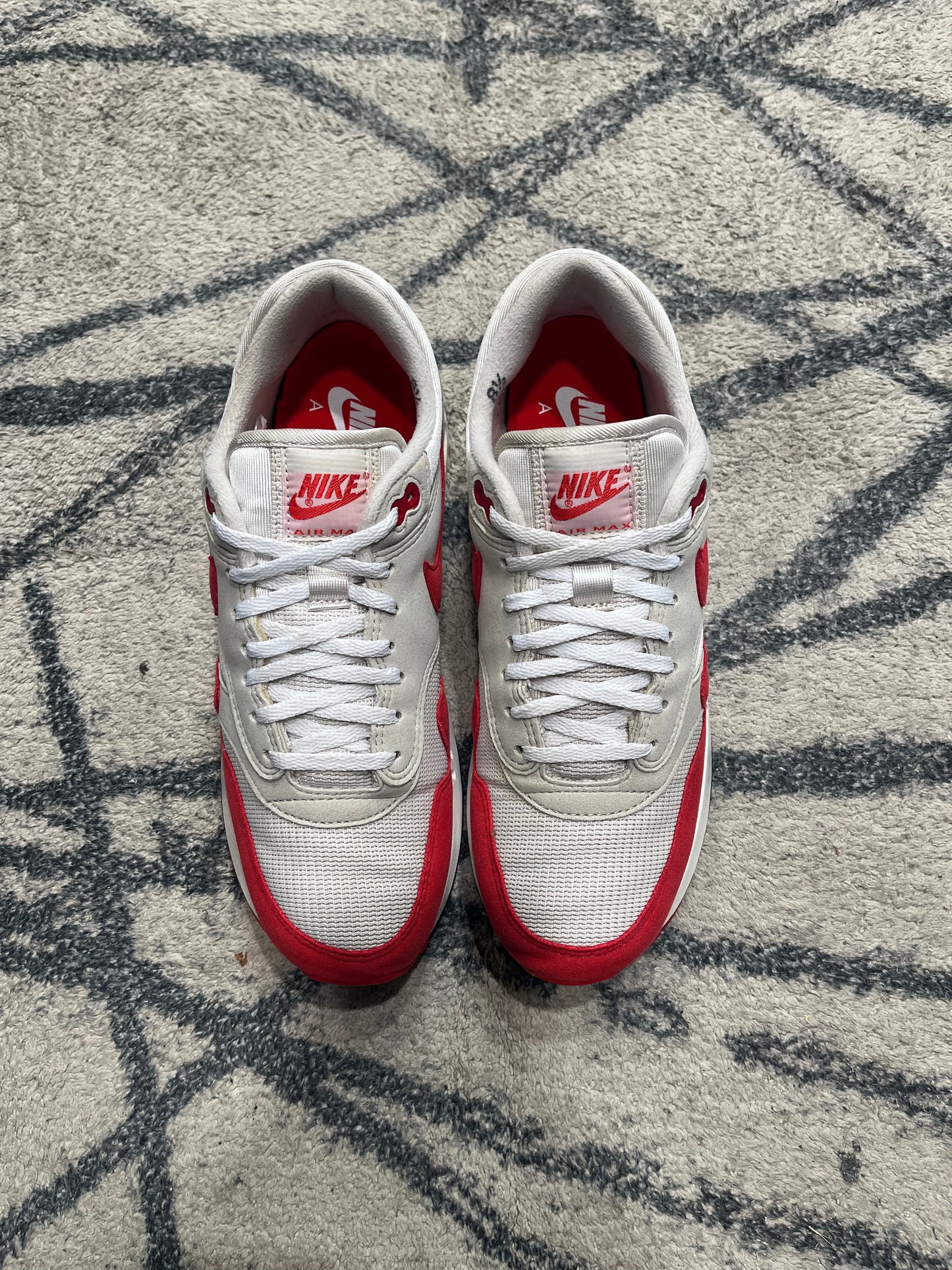 Nike Air Max 1 Big Bubble University Red