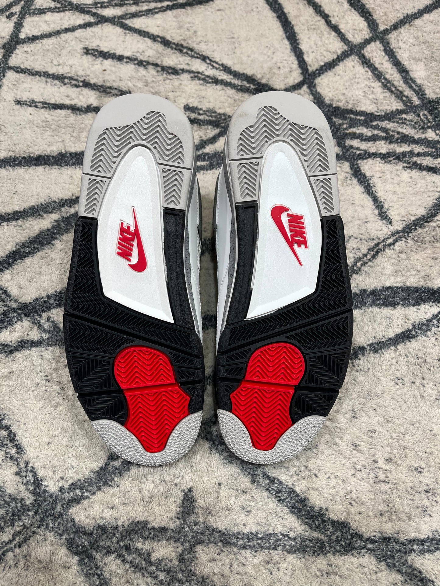 Air Jordan 4 White Cement