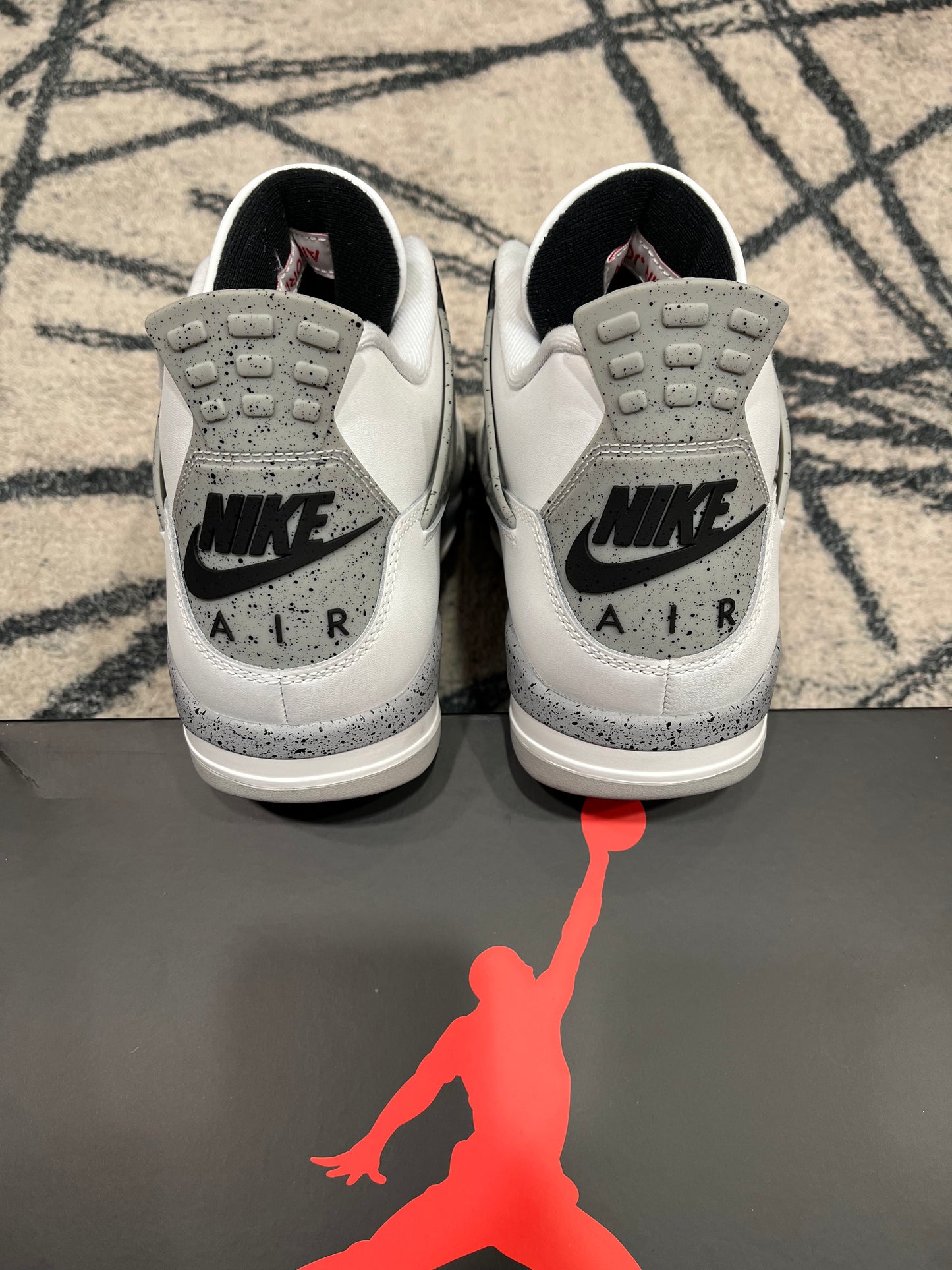 Air Jordan 4 White Cement
