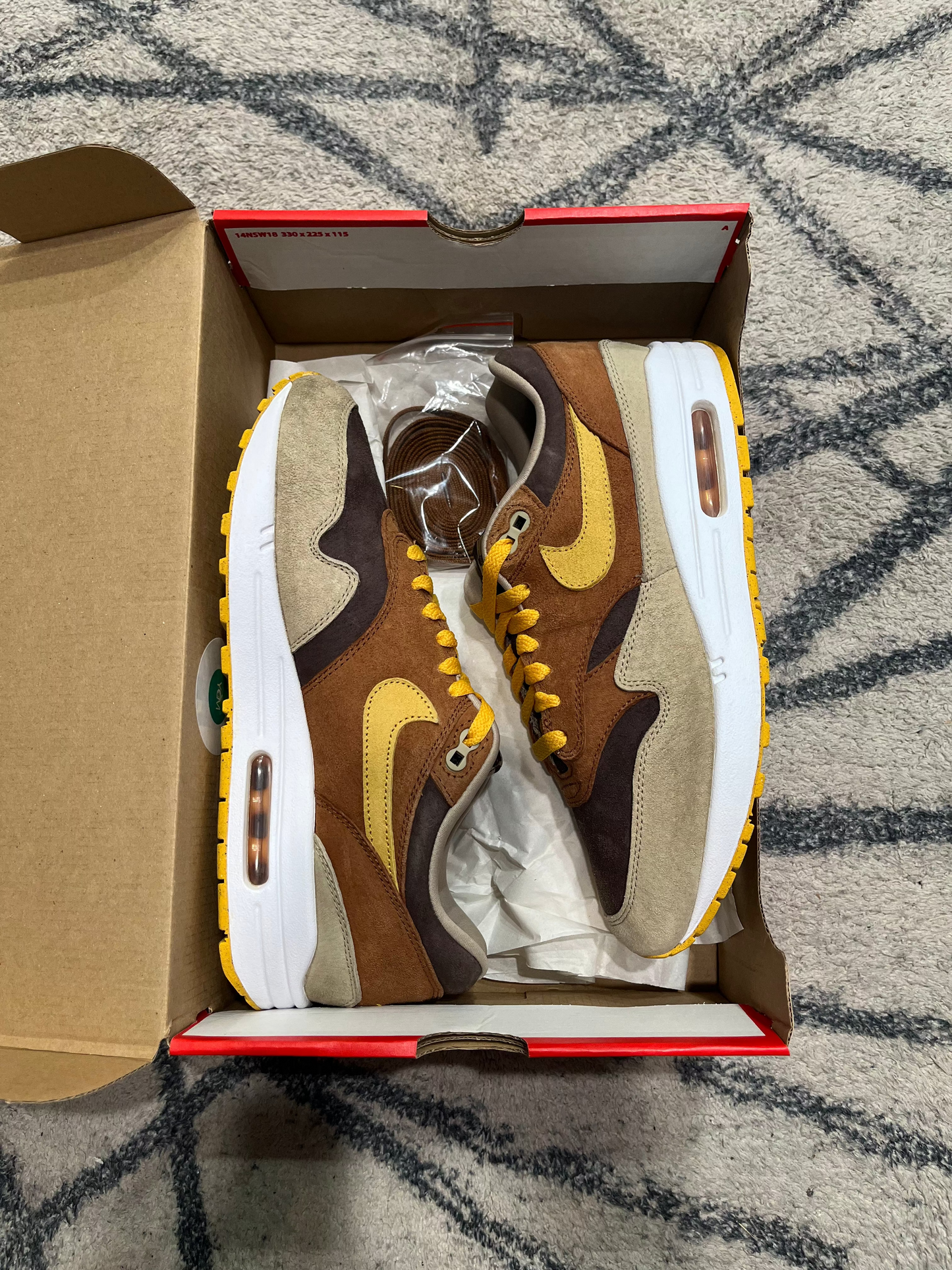 Nike Air Max 1 Pecan Duck Yellow