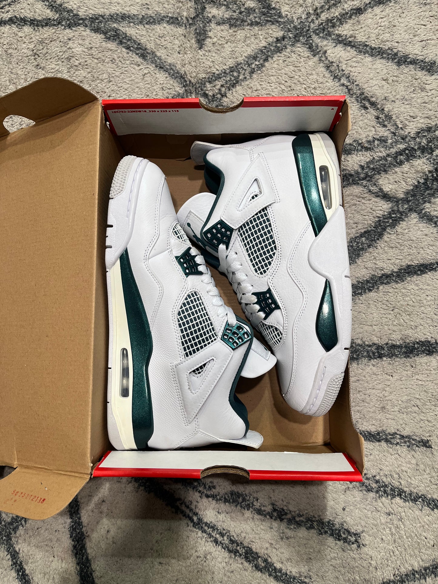 Air Jordan 4 Oxidized Green