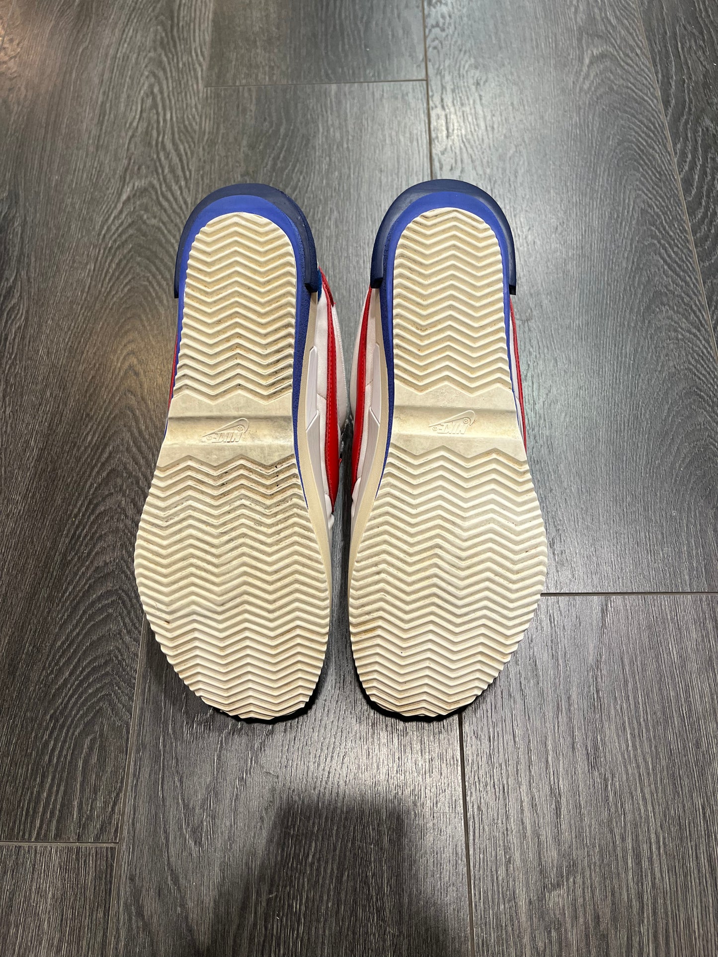 Nike Sacai Cortez White University Red