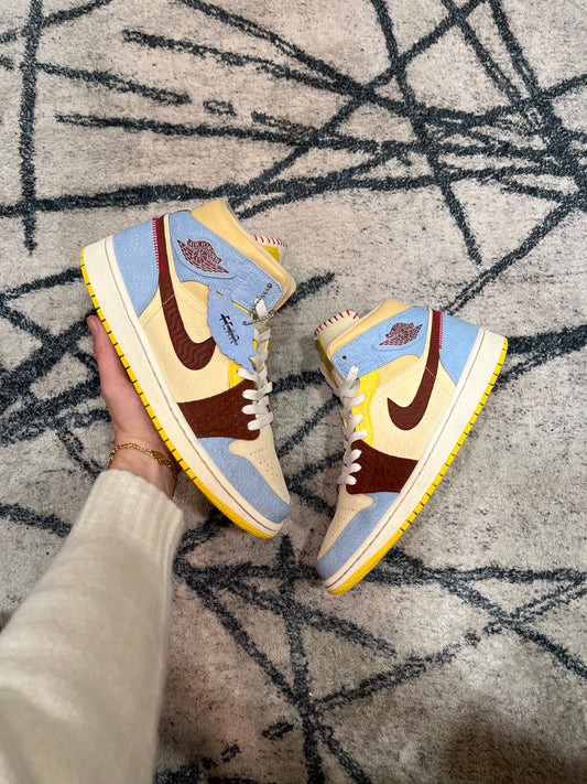 Air Jordan 1 Maison Chateau Rouge