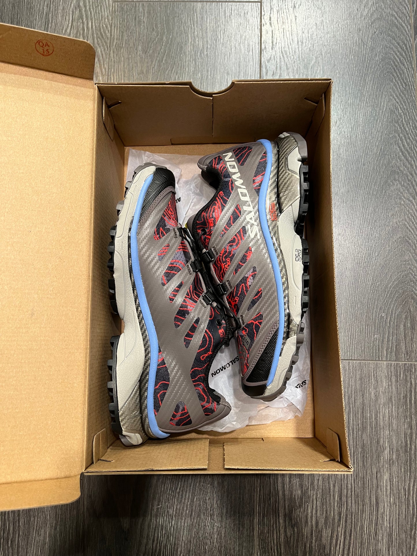Salomon XT Slab 4 Topographie