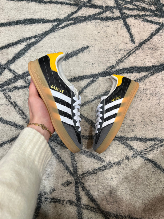 Adidas Gazelle Black Yellow
