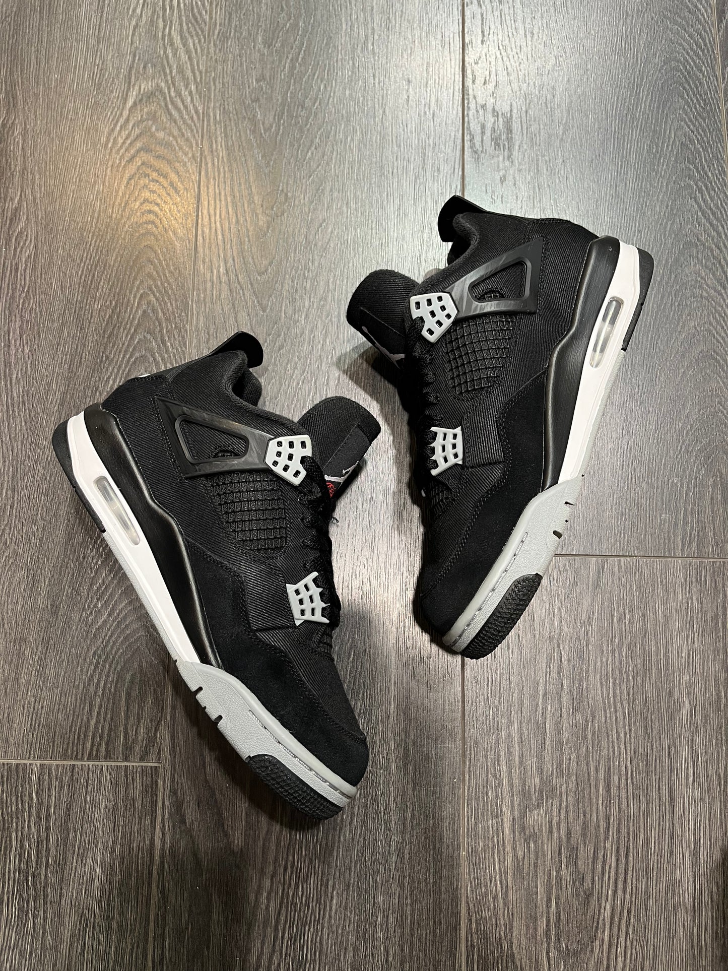 Air Jordan 4 Black Canvas