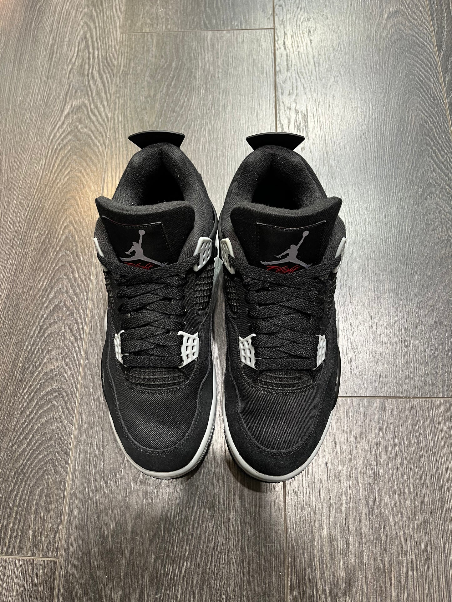 Air Jordan 4 Black Canvas