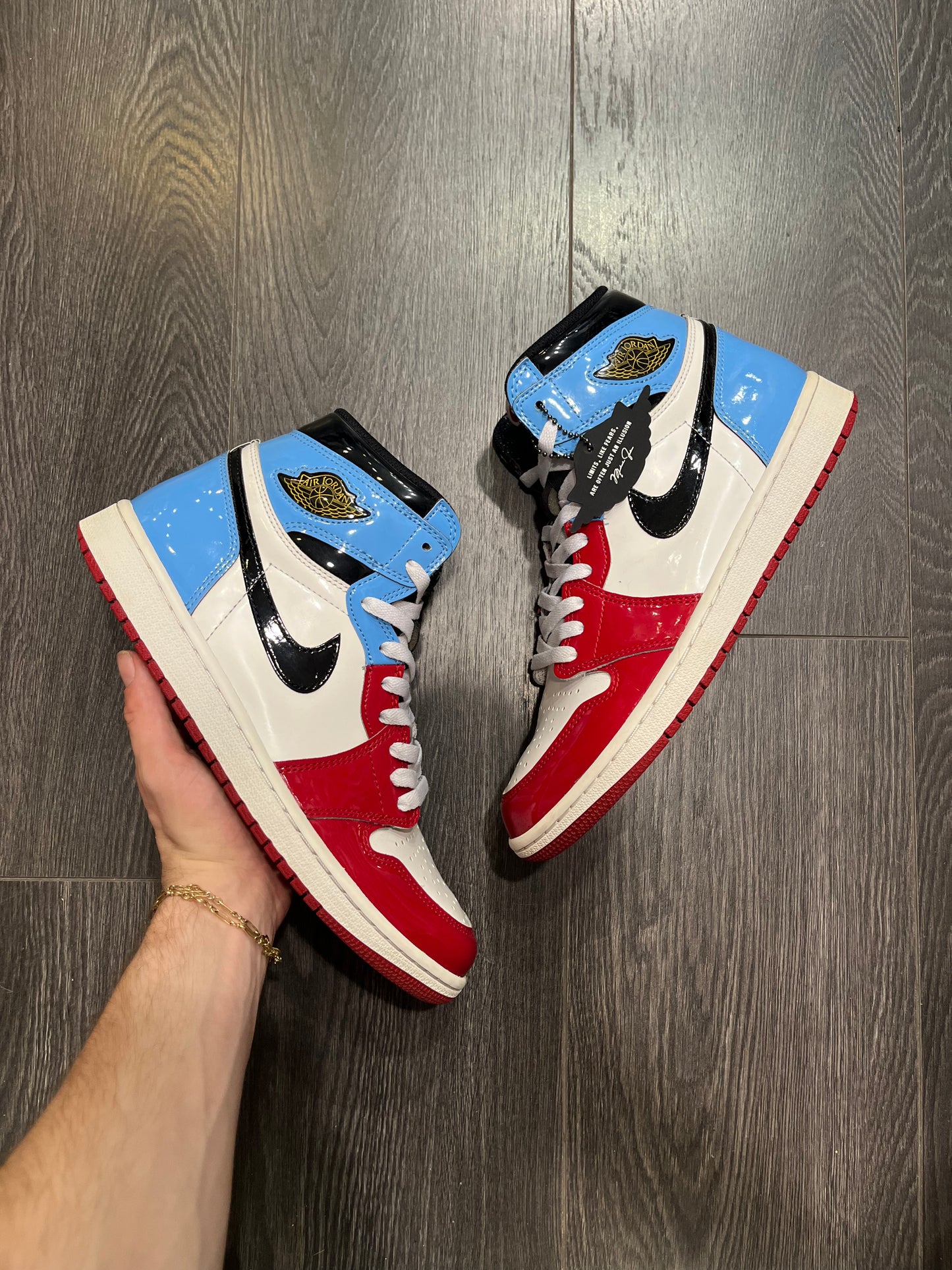 Air Jordan 1 High Fireless UNC Chicago