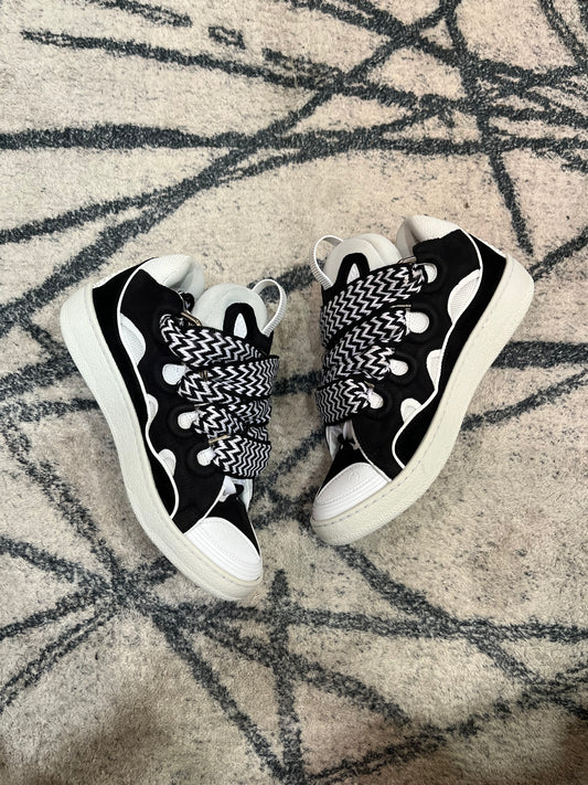Lanvin Curb Black White