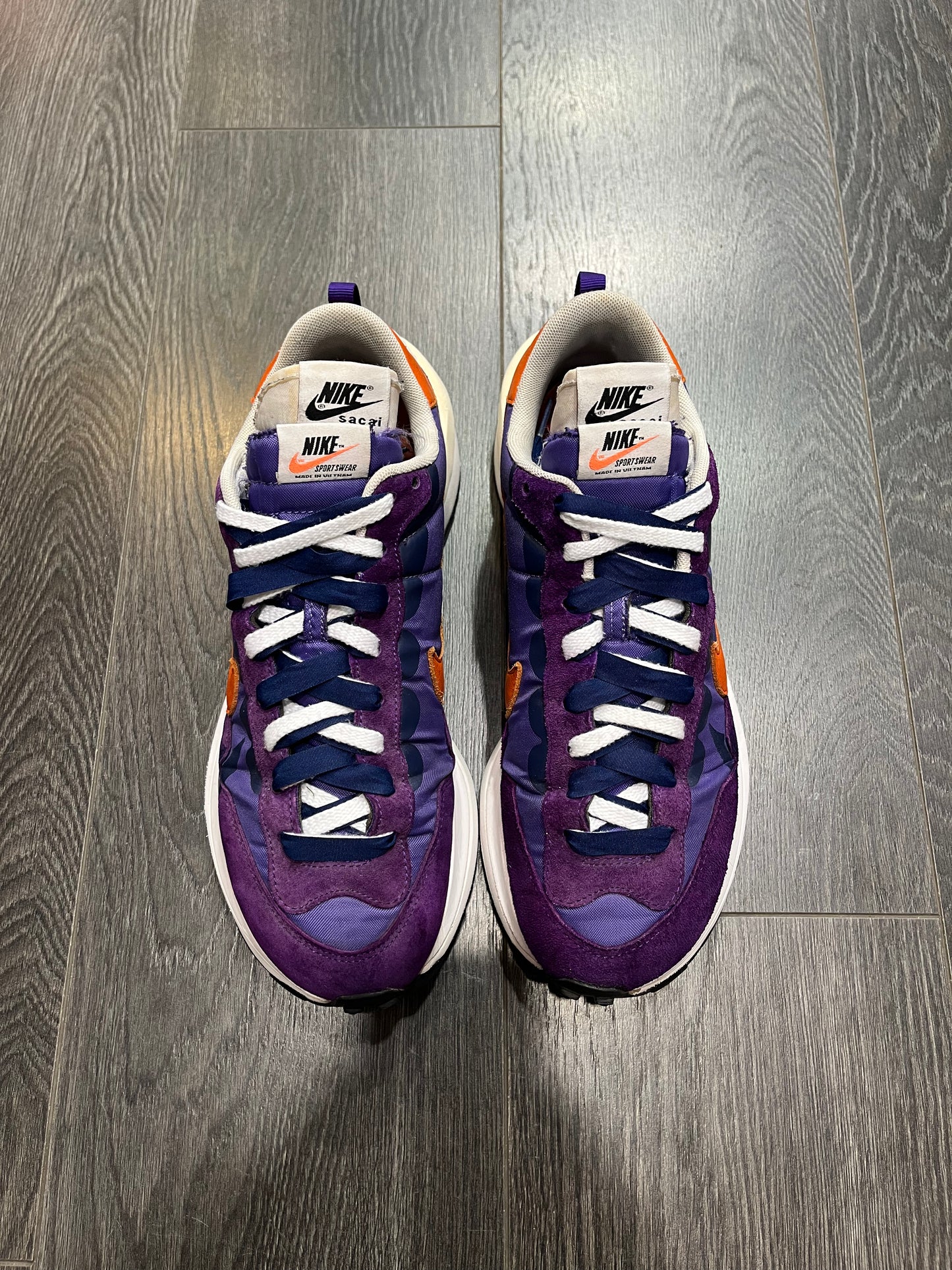 Nike Sacai Vaporwaffle Dark Iris