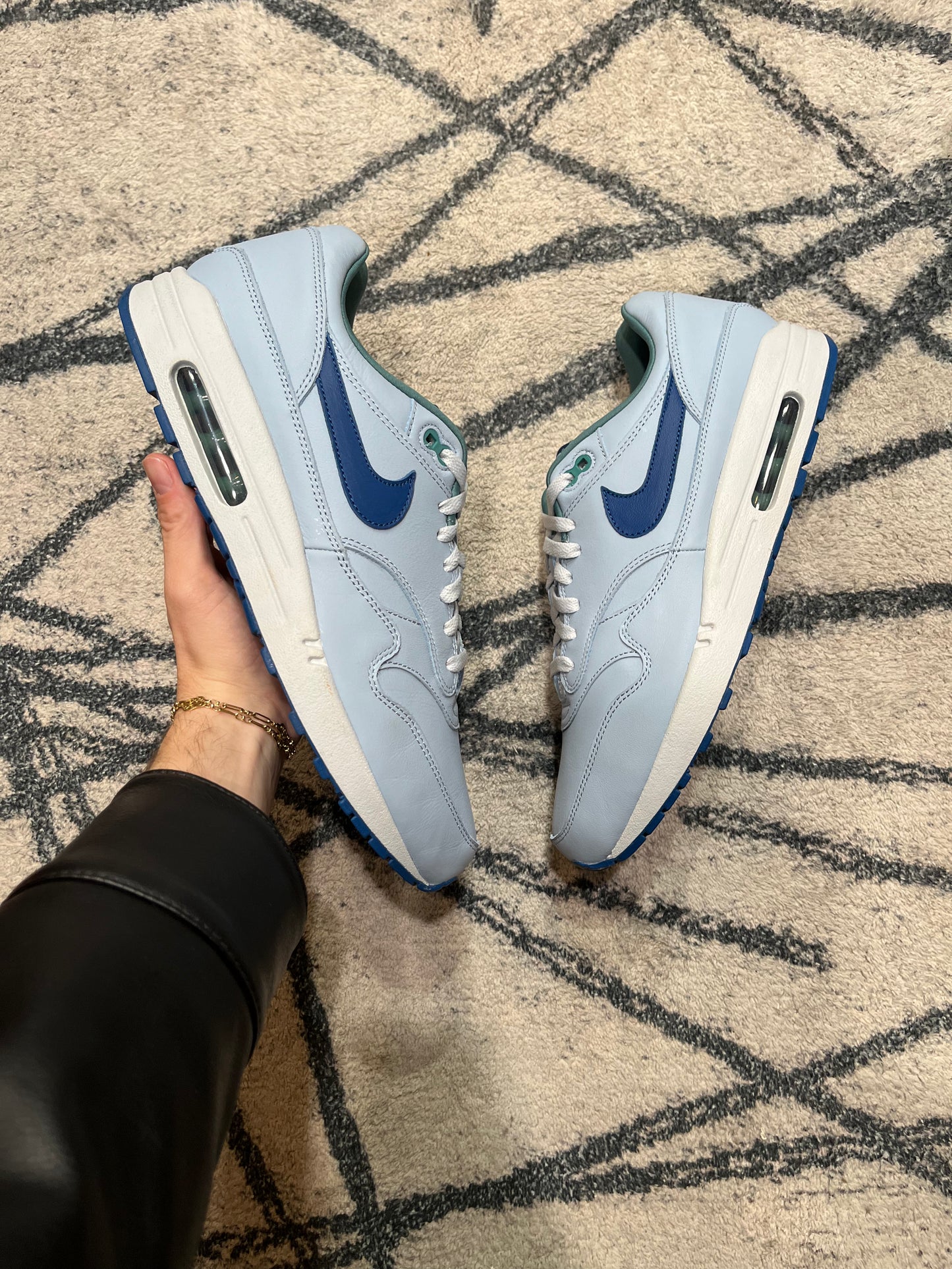 Nike Air Max 1 By You Blue Libra