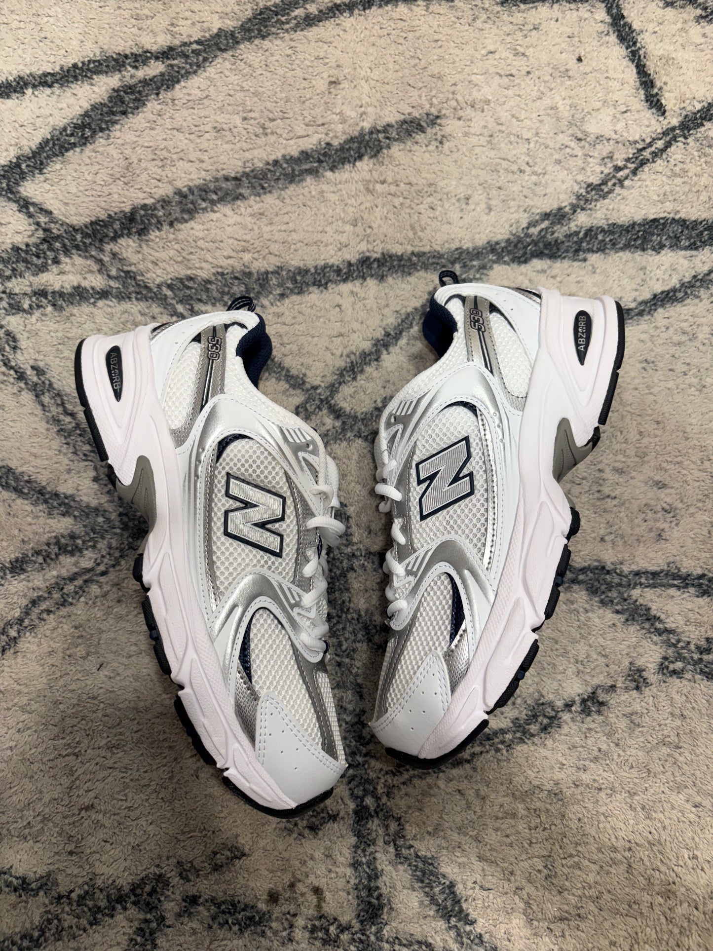 New Balance 530 White Grey