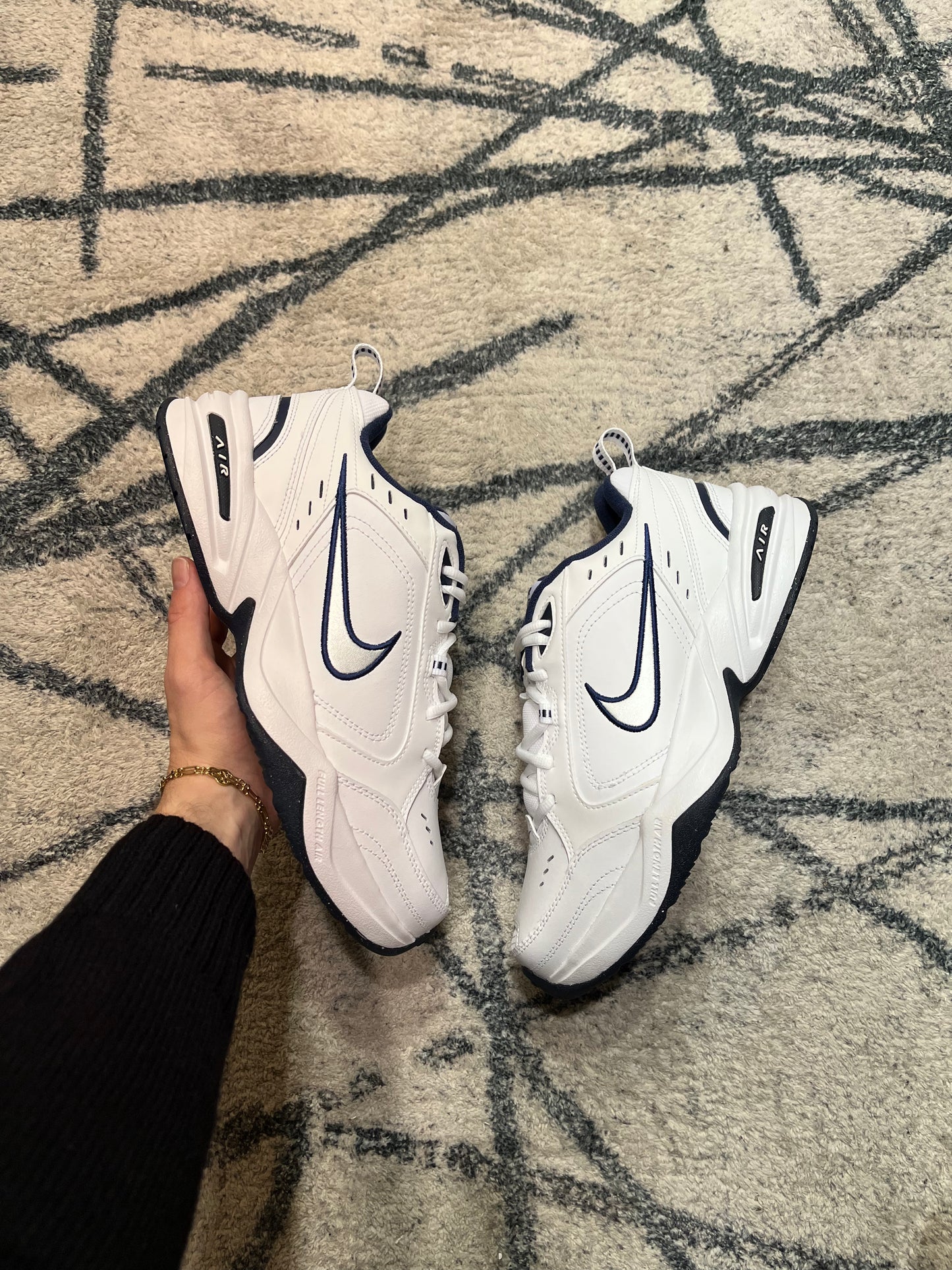 Nike Monarch White Blue