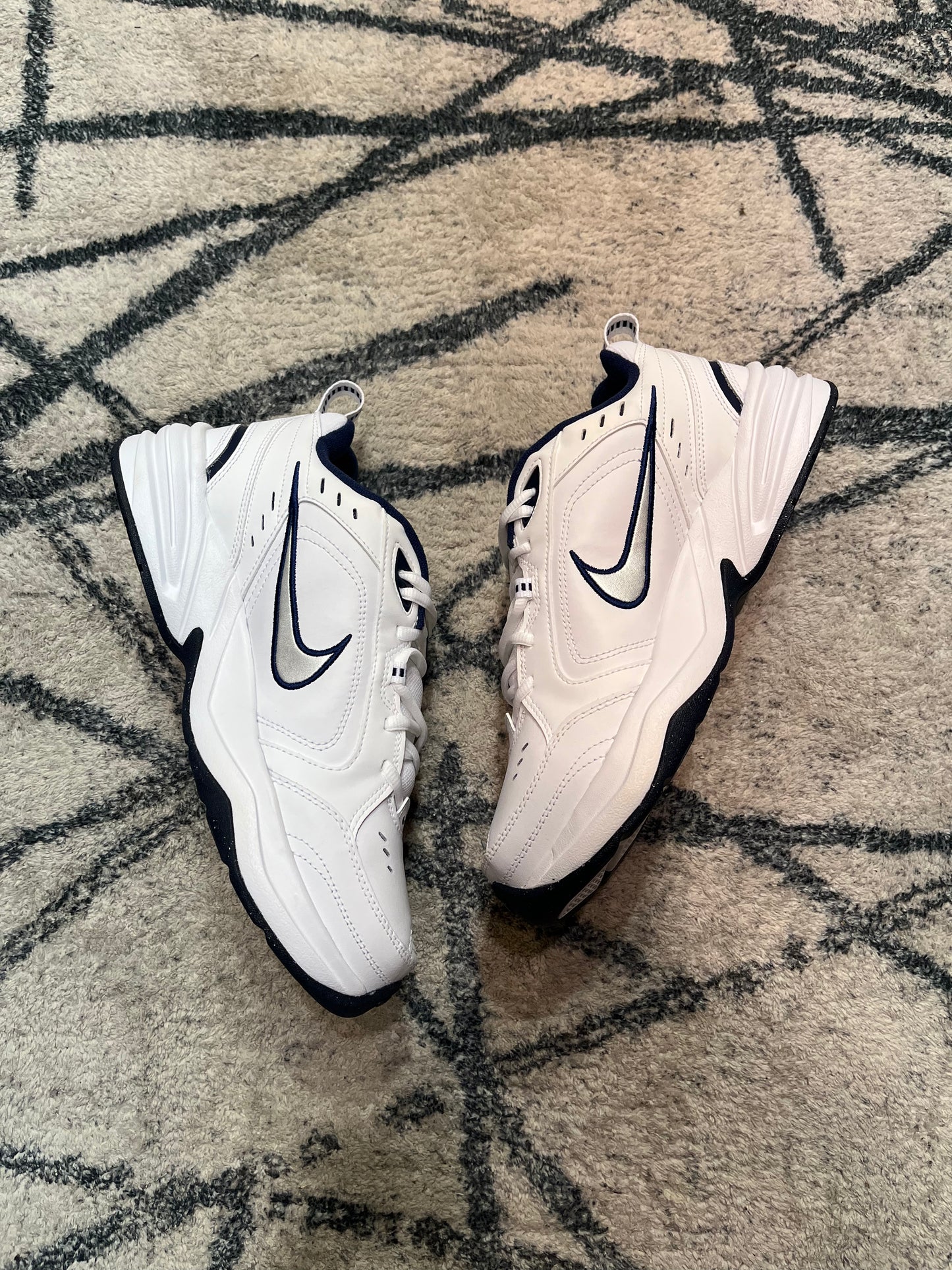 Nike Monarch White Blue