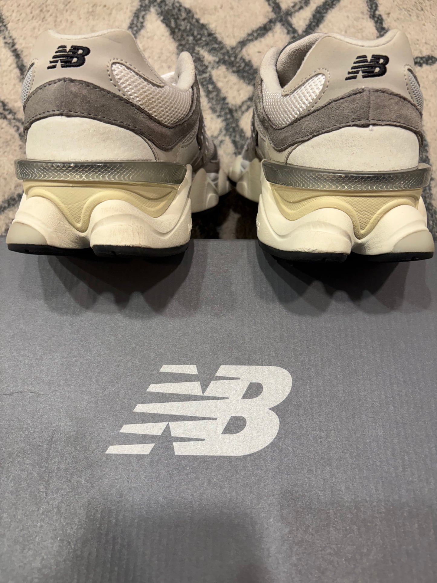 New Balance 9060 Grey White SIlver