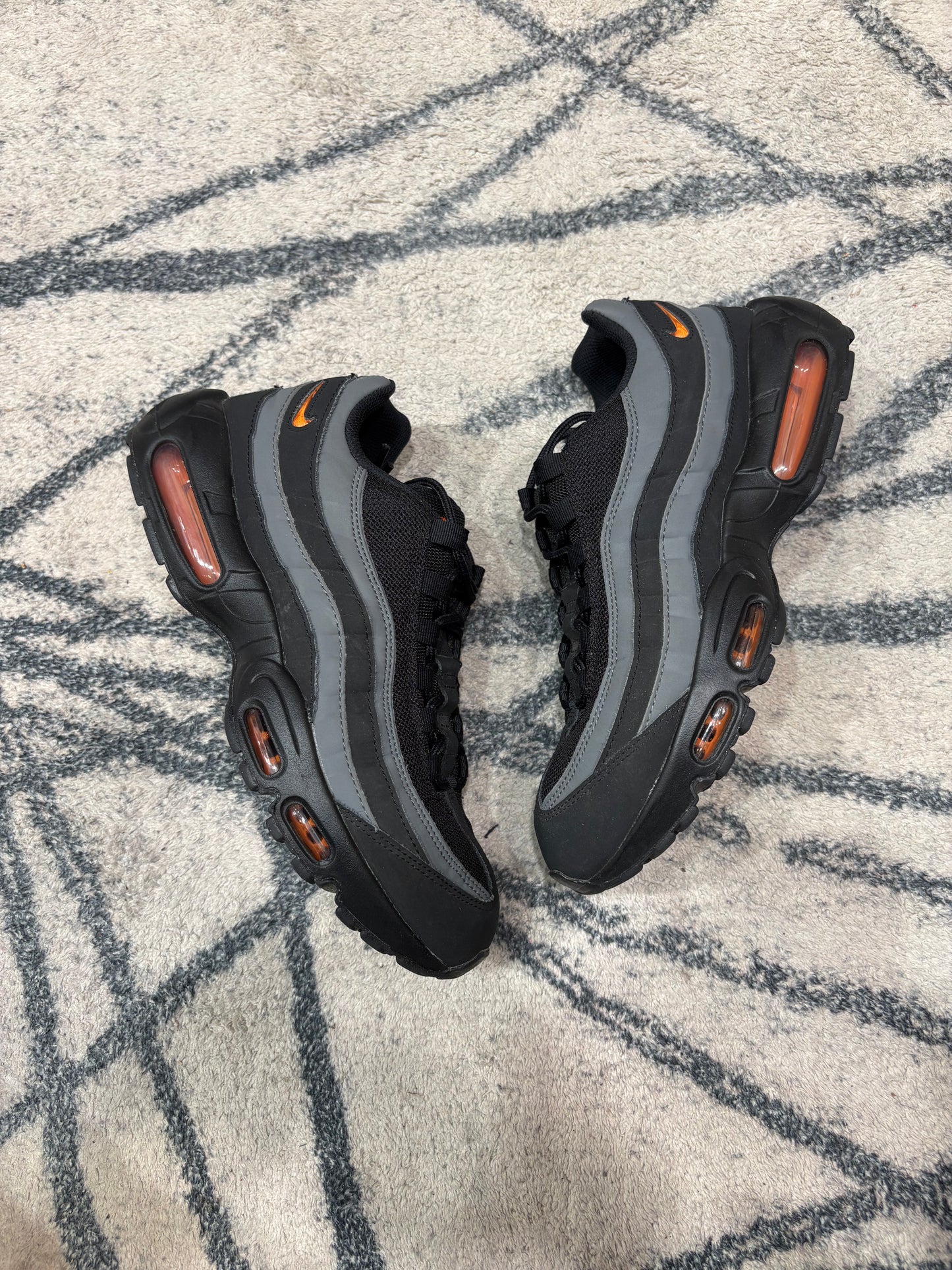 Nike Air Max 95 Black Grey Orange