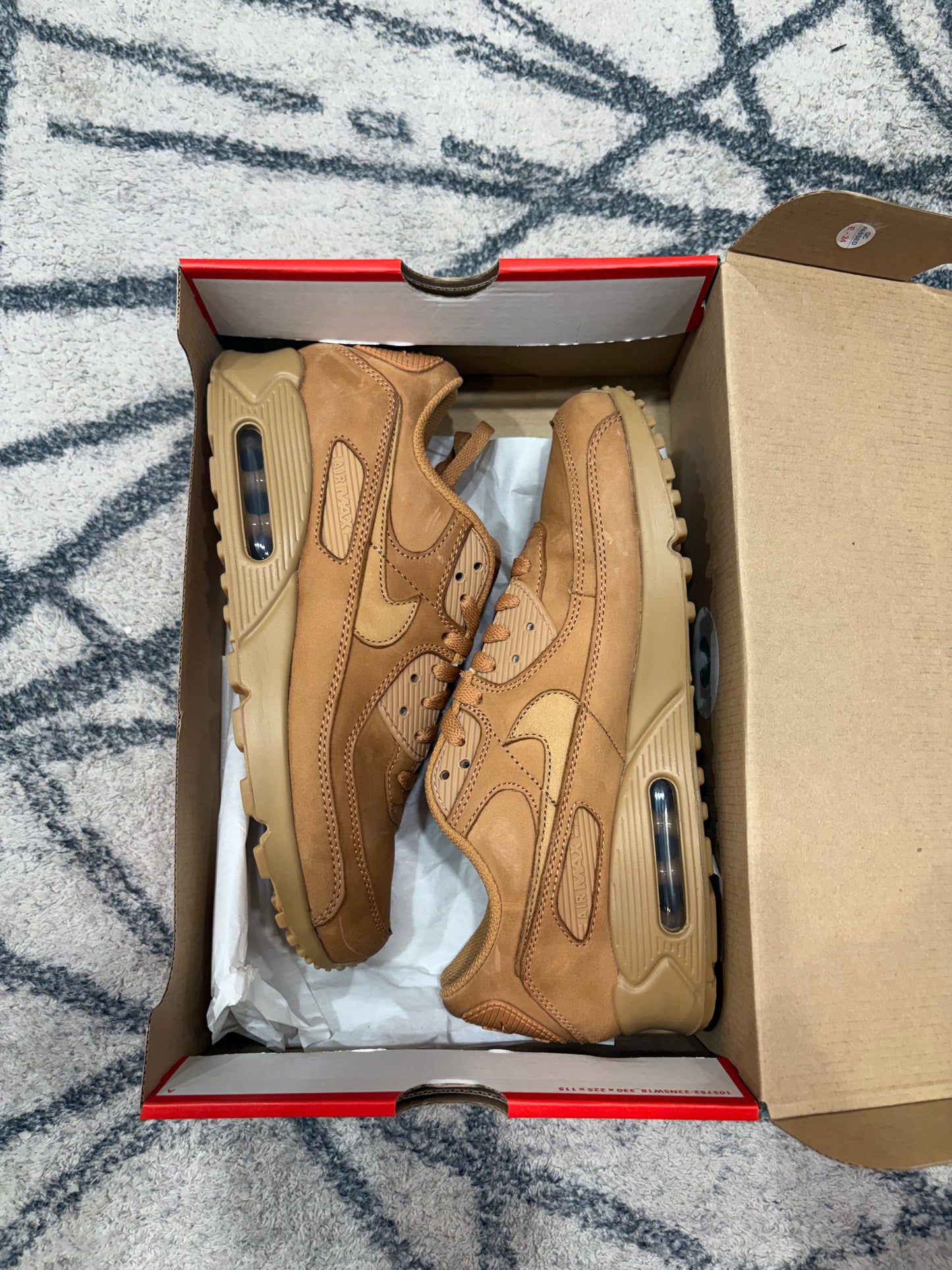 Nike Air Max 90 Wheat Gum