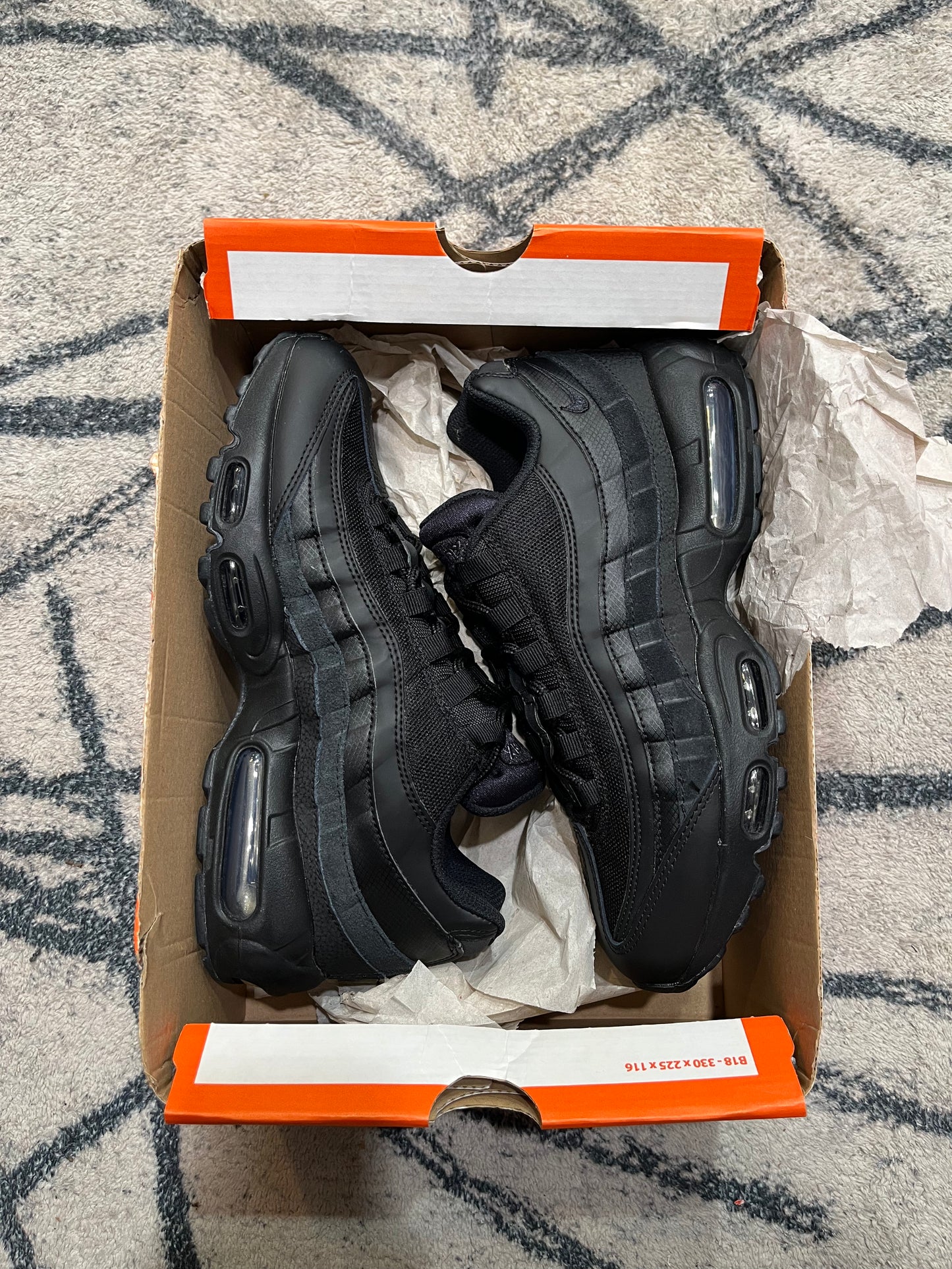 Nike Air Max 95 Tripple Black