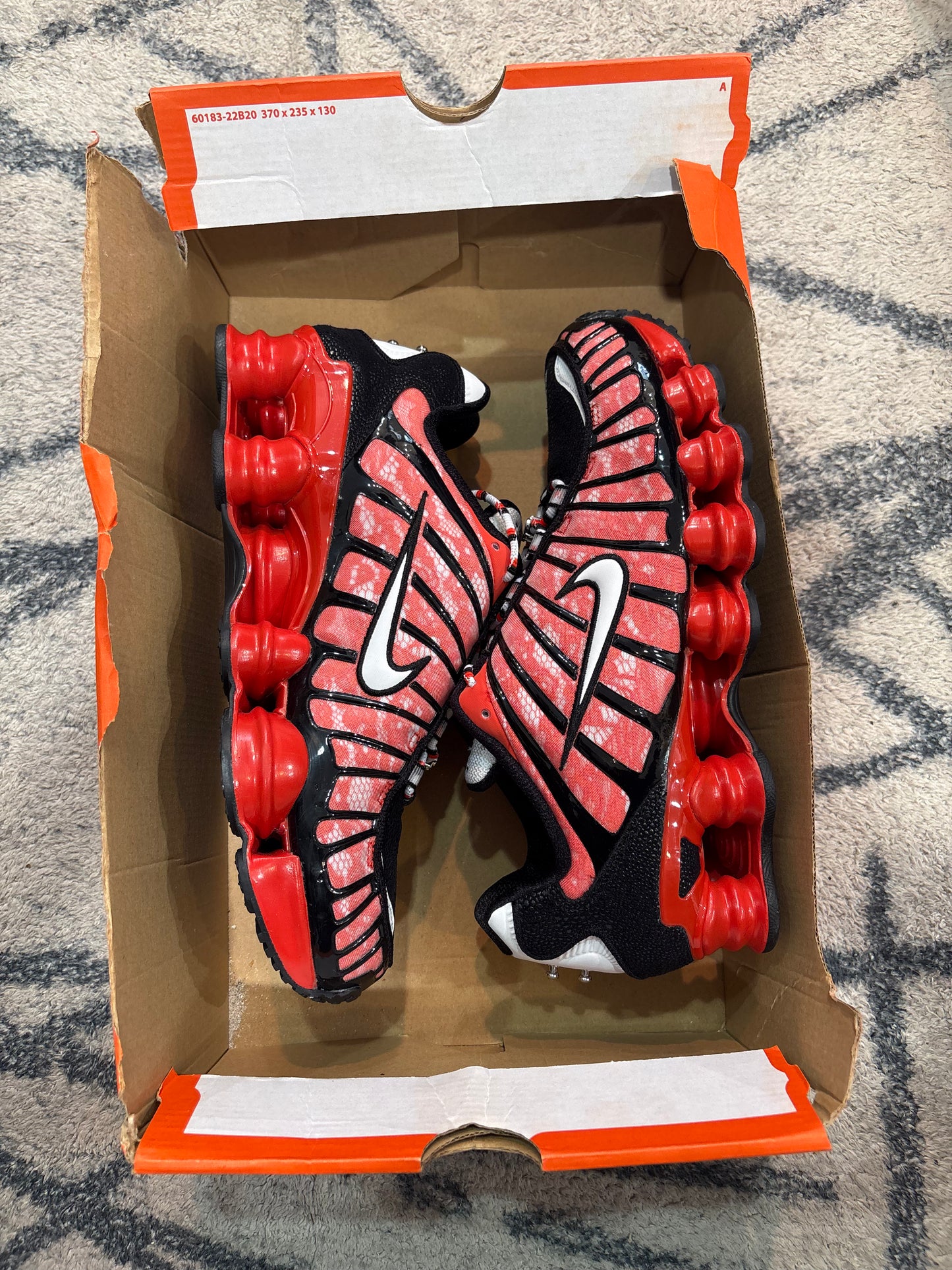 Nike Shox TL Riccardo Tisci Habanero