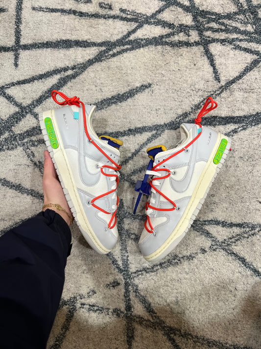 Nike Dunk Off White Lot 23