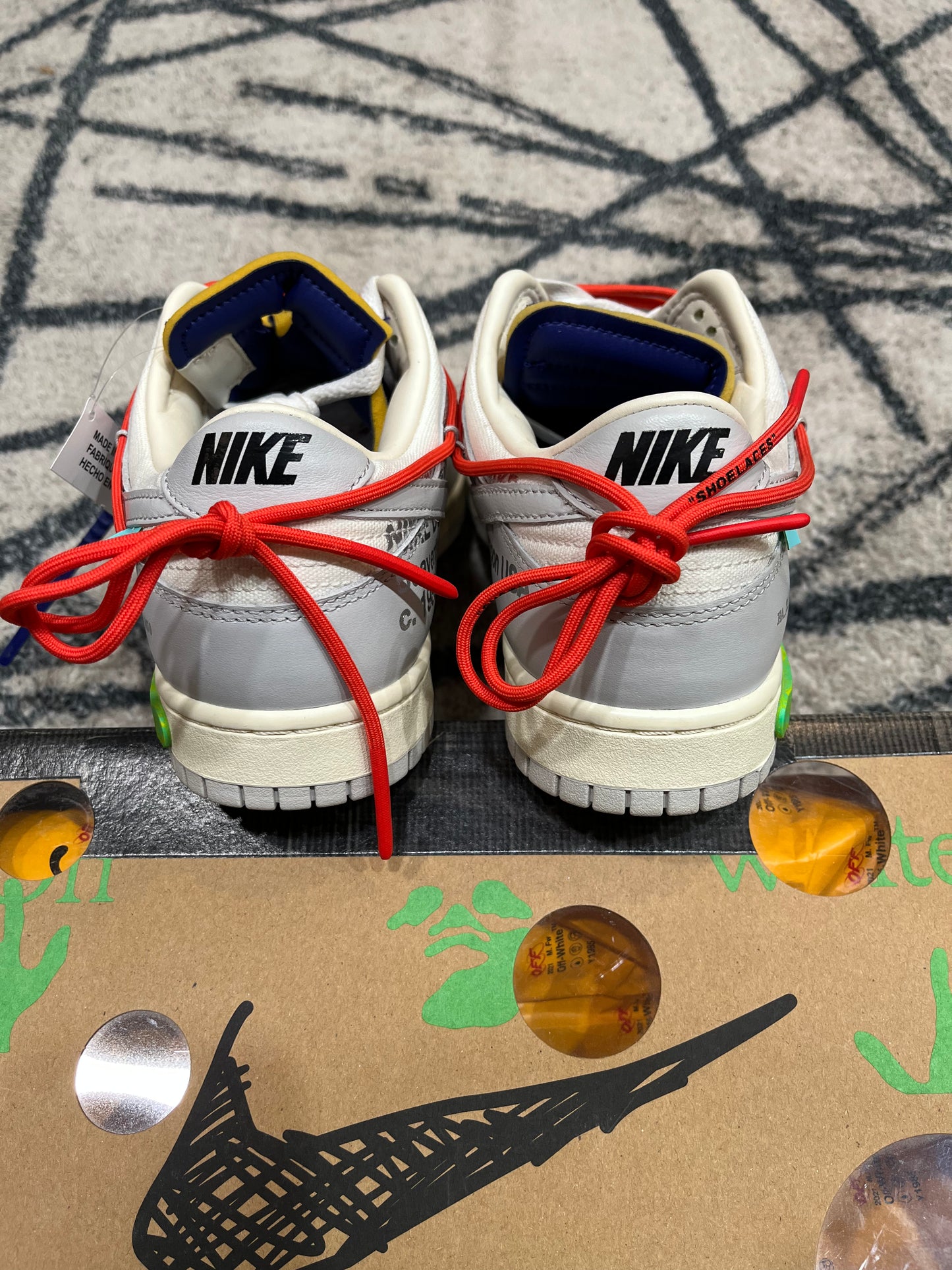 Nike Dunk Off White Lot 23