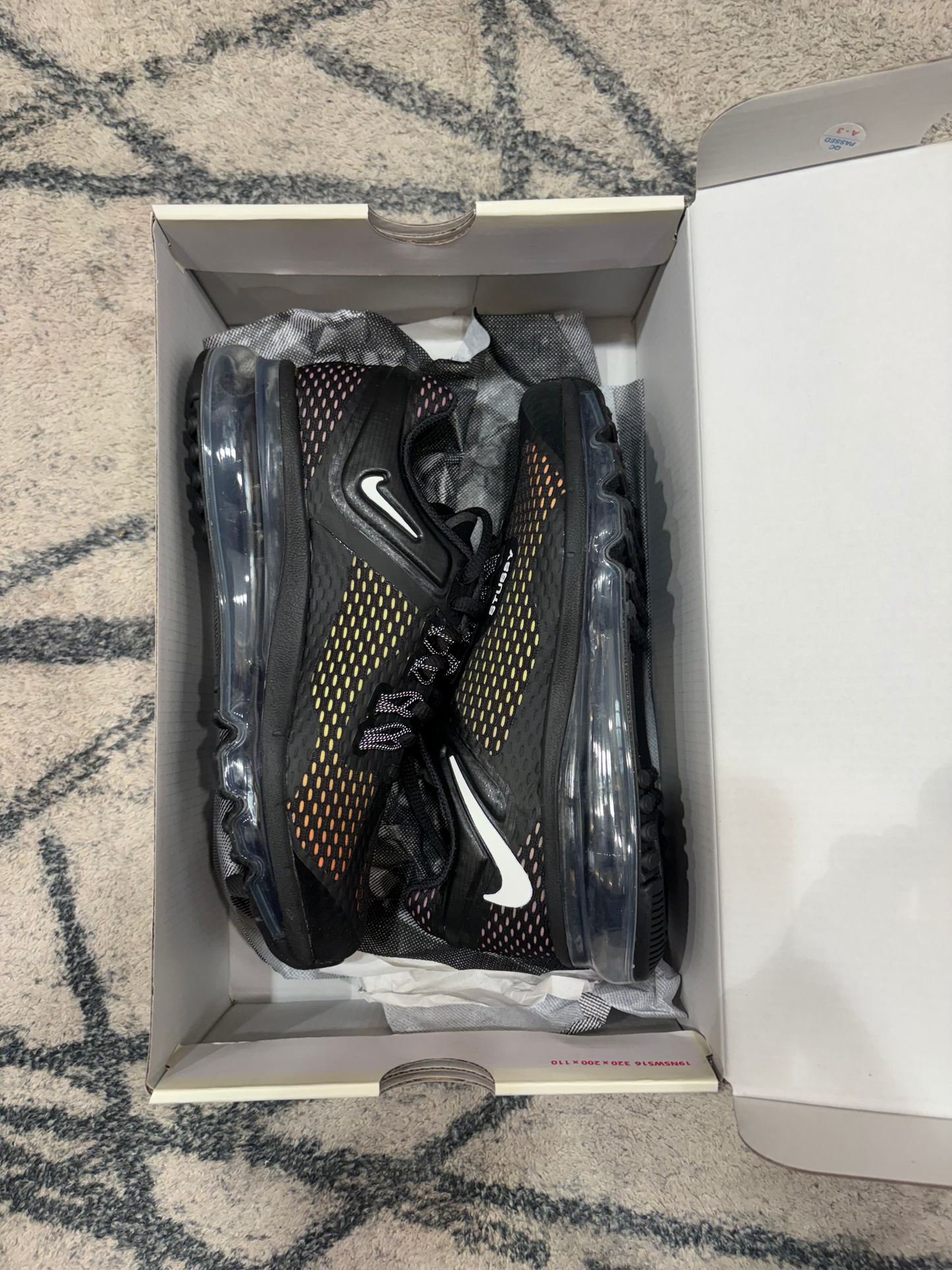 Nike Air Max 2013 Stussy Black