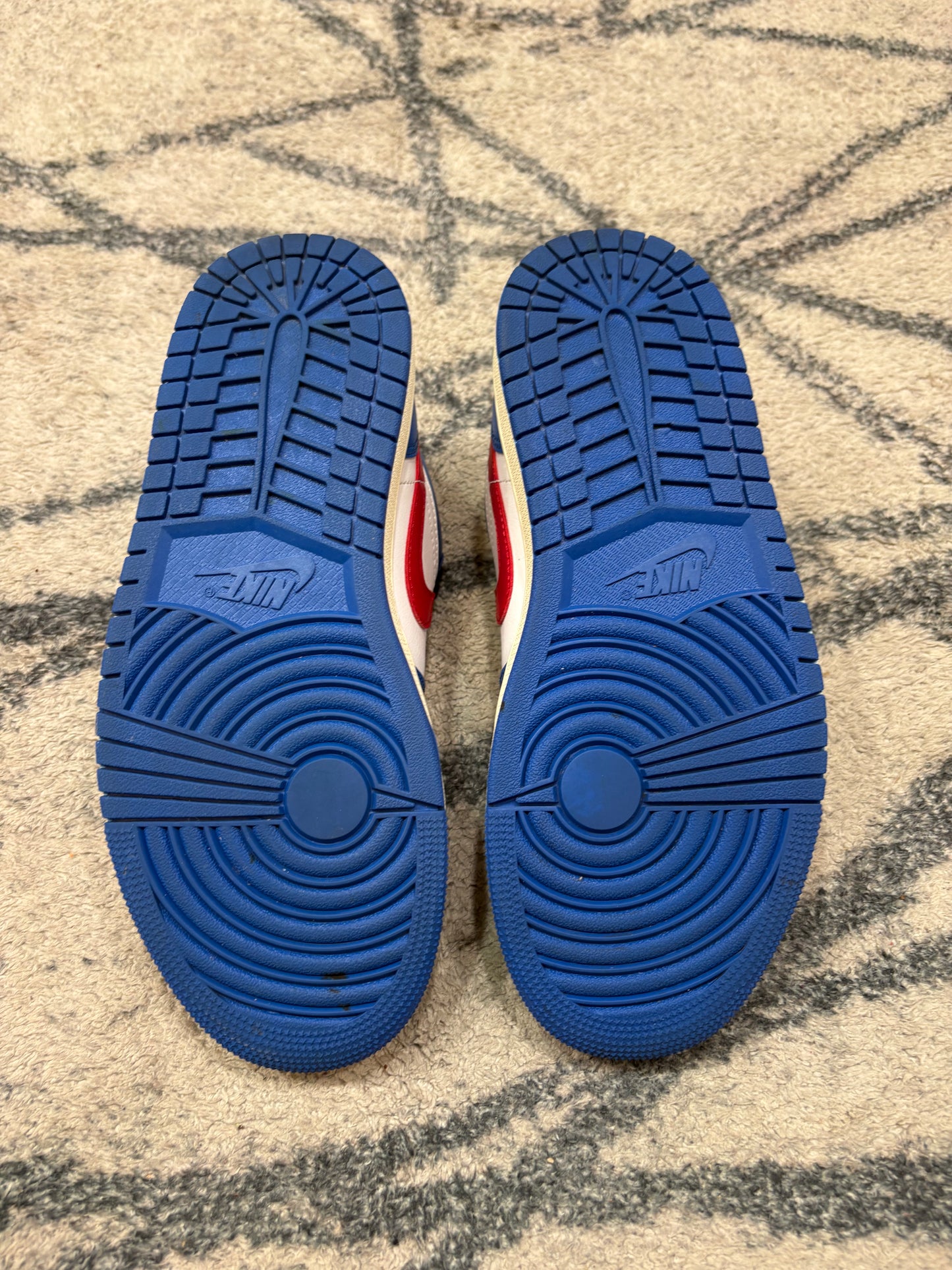 Air Jordan 1 Low Blue Gym Red