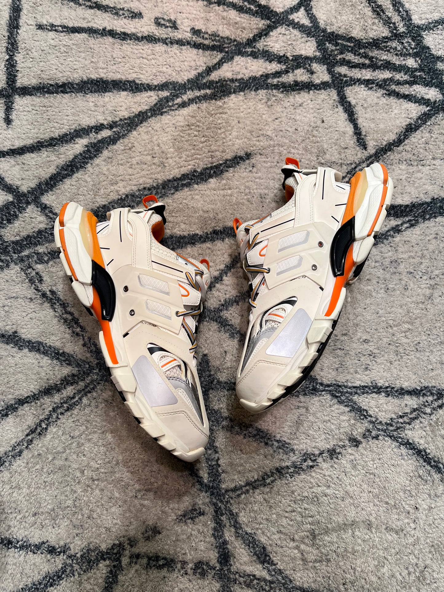 Balenciaga Track White Orange