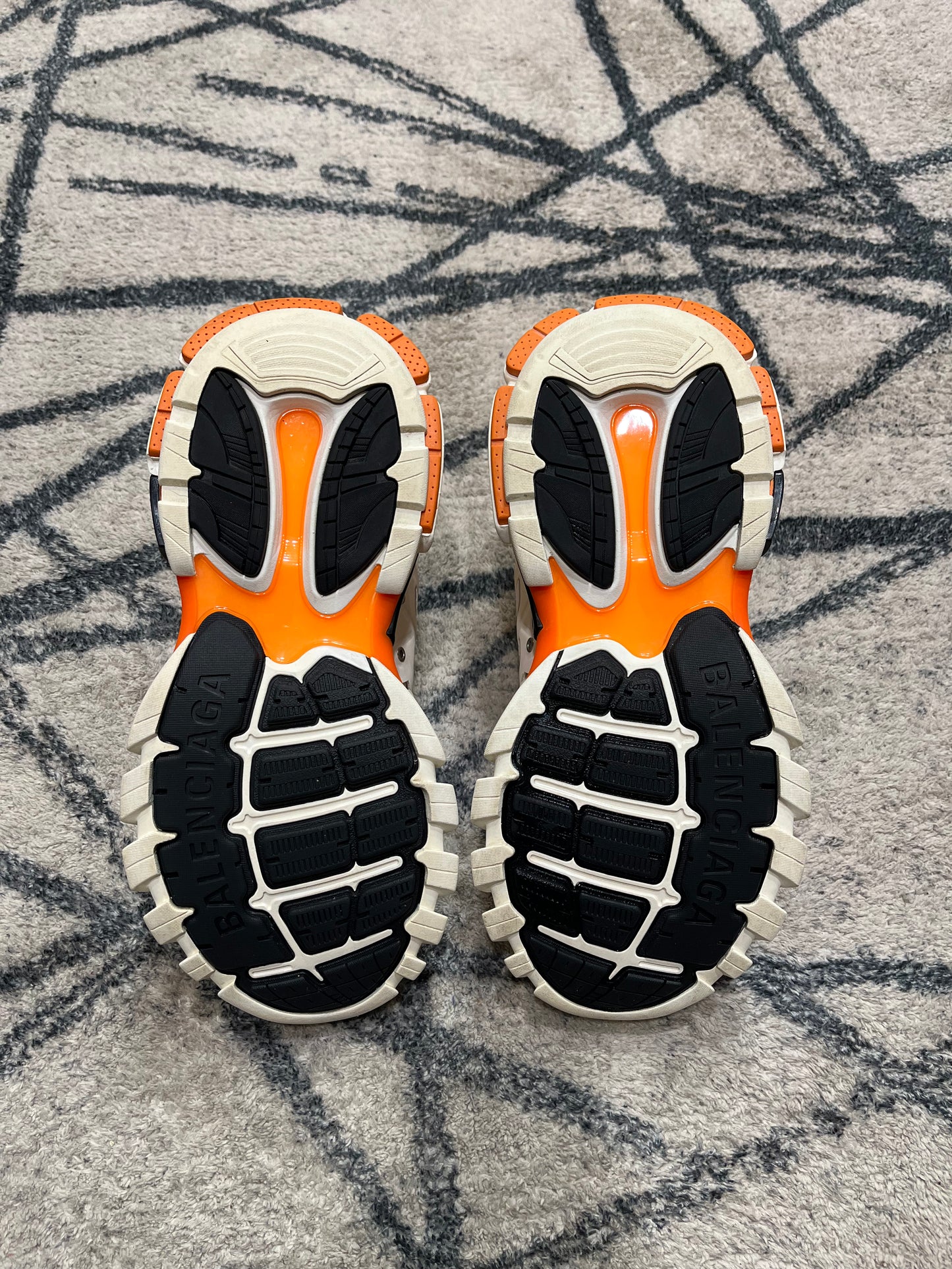 Balenciaga Track White Orange