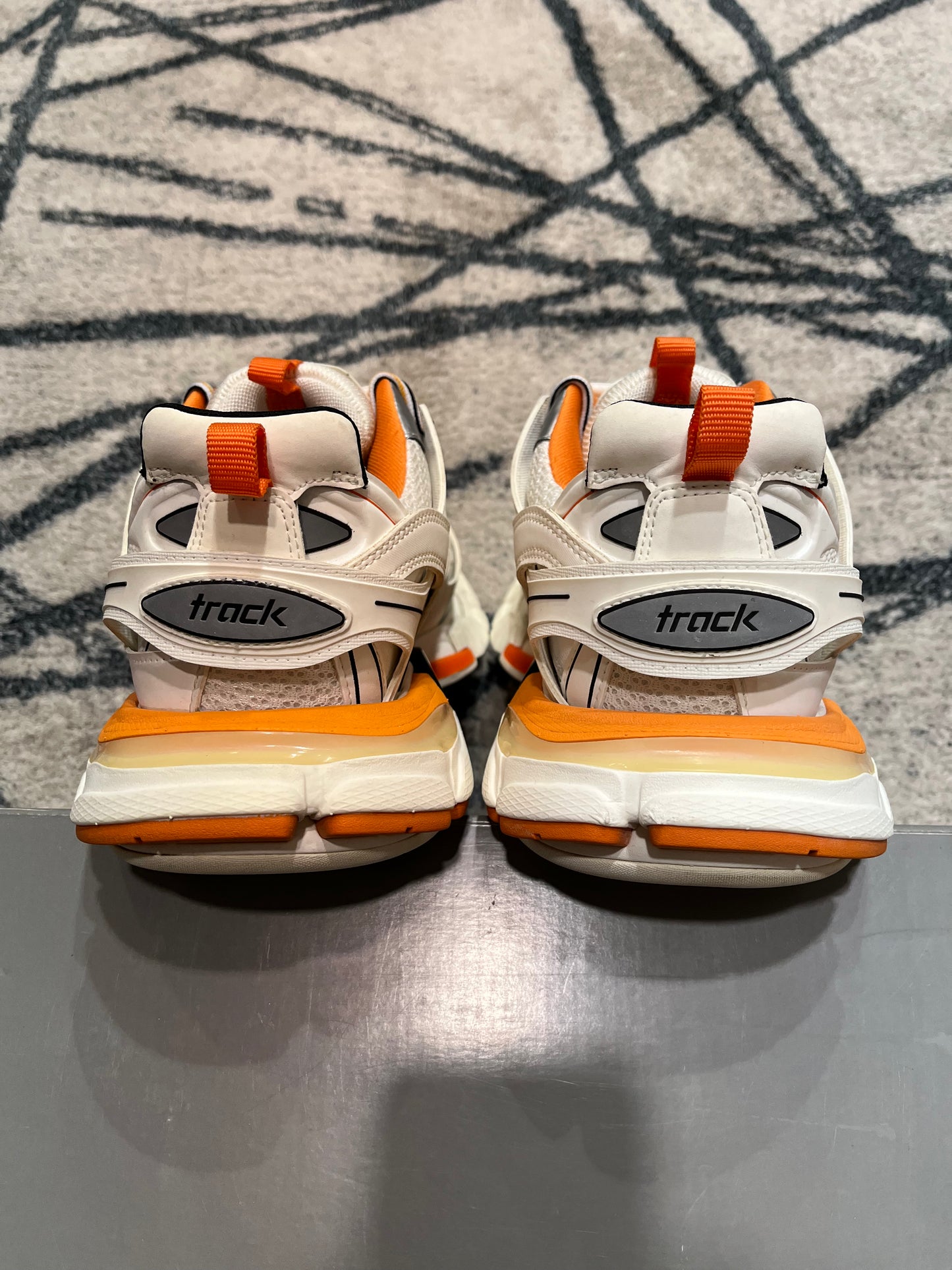 Balenciaga Track White Orange