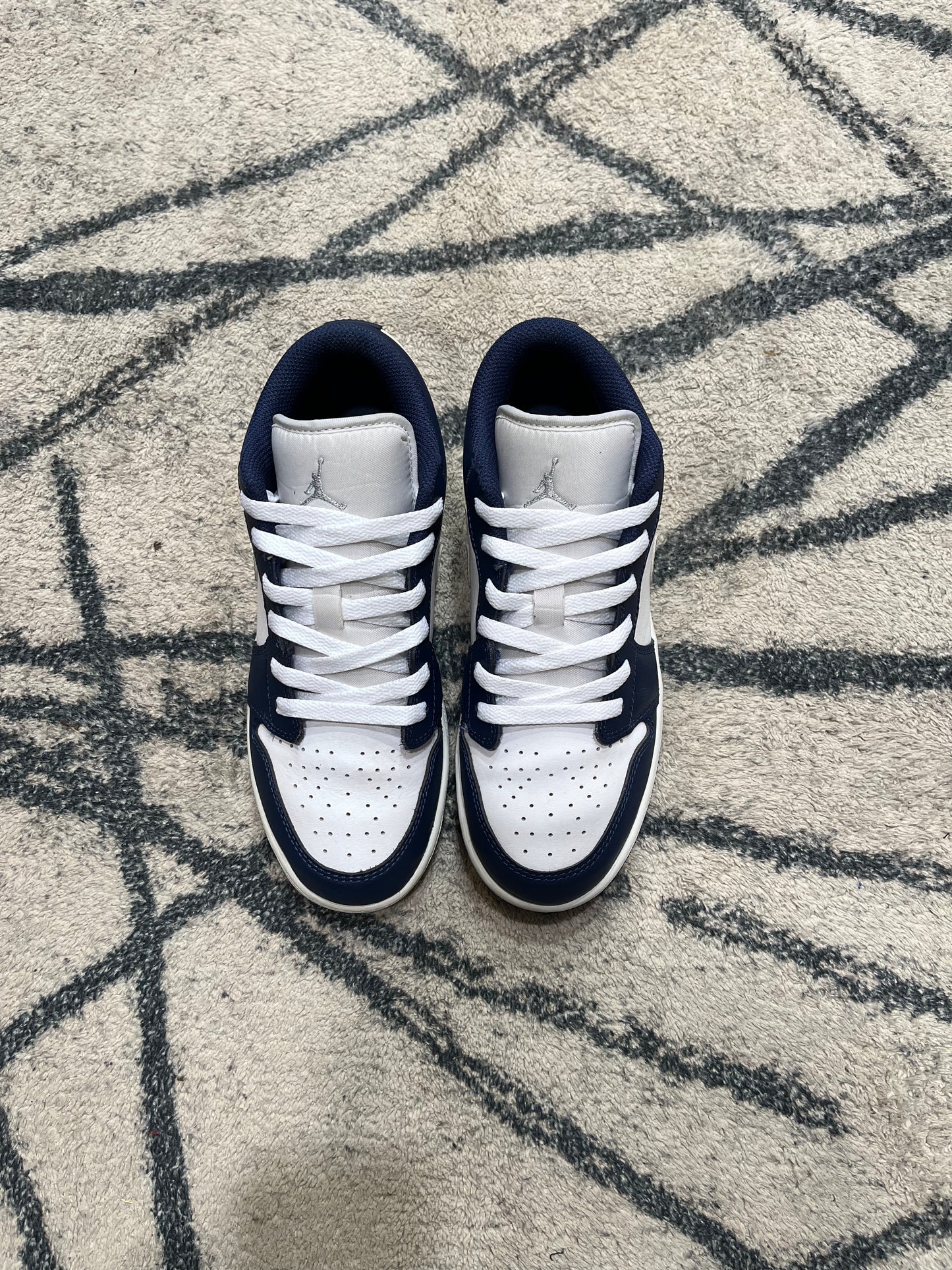 Air Jordan 1  Grey Midnight Navy