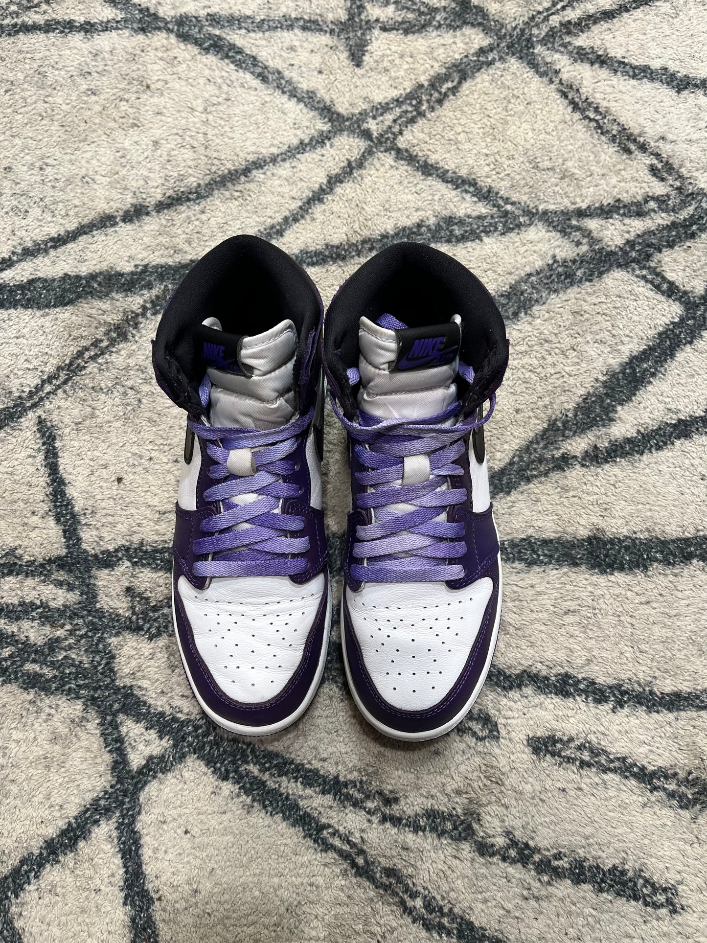 Air Jordan 1 Mid Court Purple