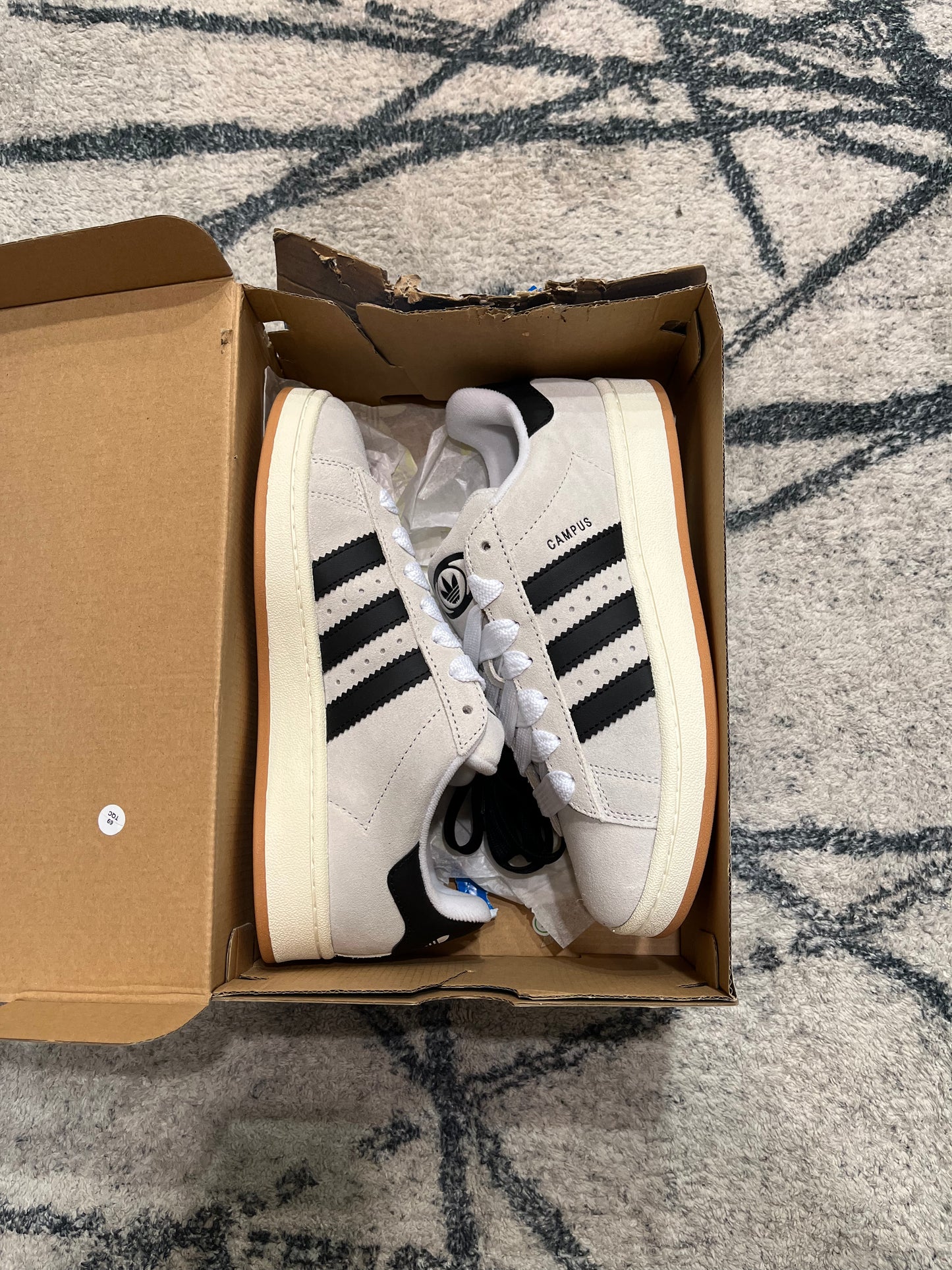 Adidas Campus Grey Black