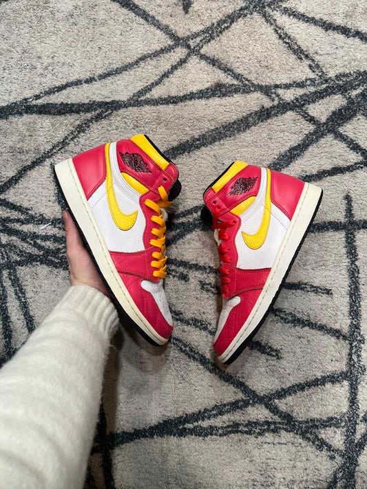 Air Jordan 1 Light Fusion Red