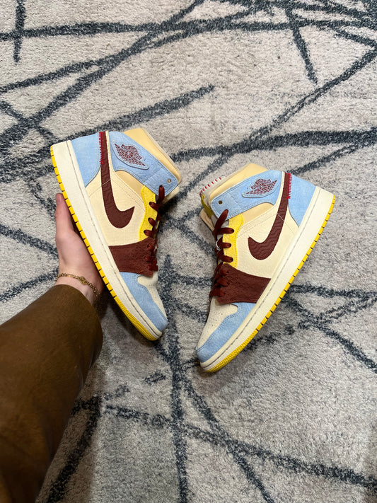 Air Jordan 1 Maison Chateau Rouge