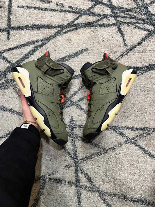 Air Jordan 6 Travis Khaki