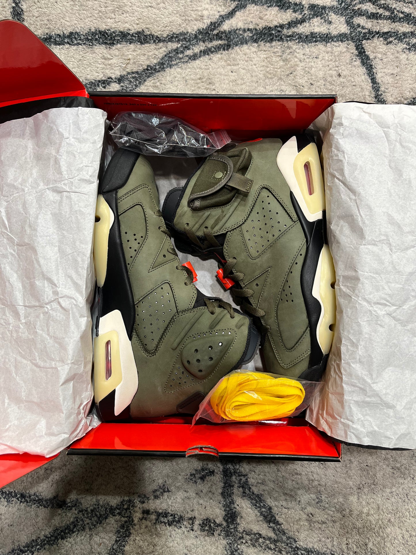 Air Jordan 6 Travis Khaki