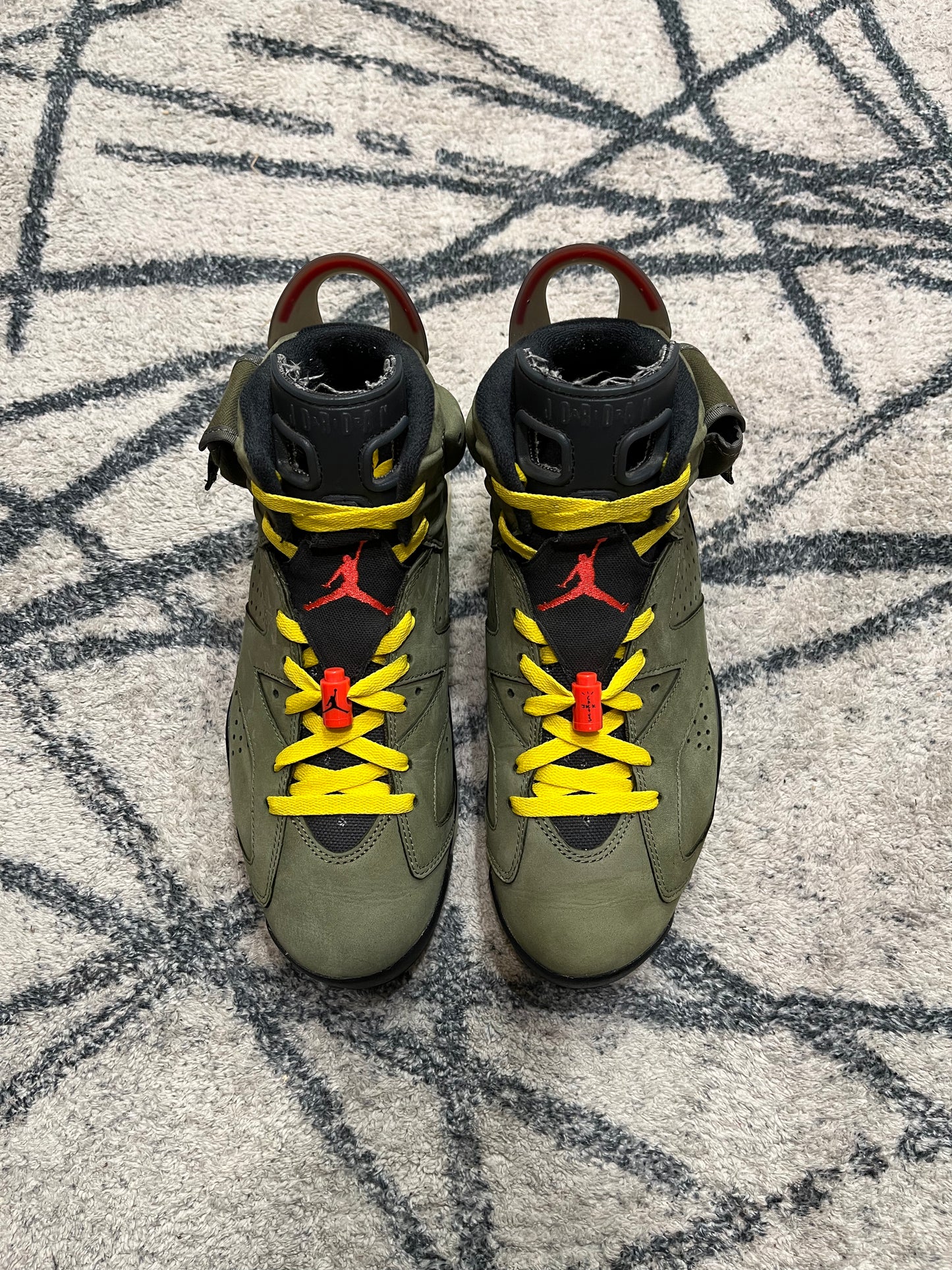 Air Jordan 6 Travis Olive