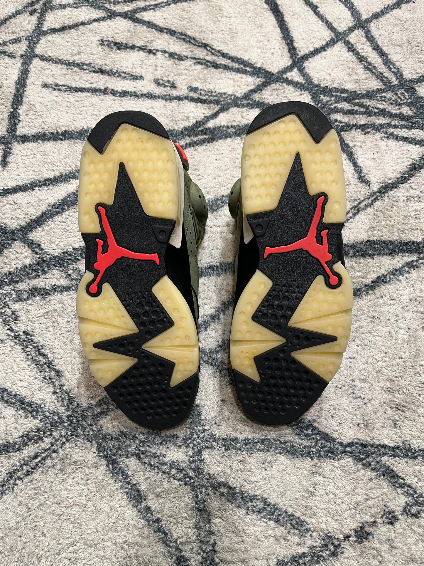 Air Jordan 6 Travis Olive