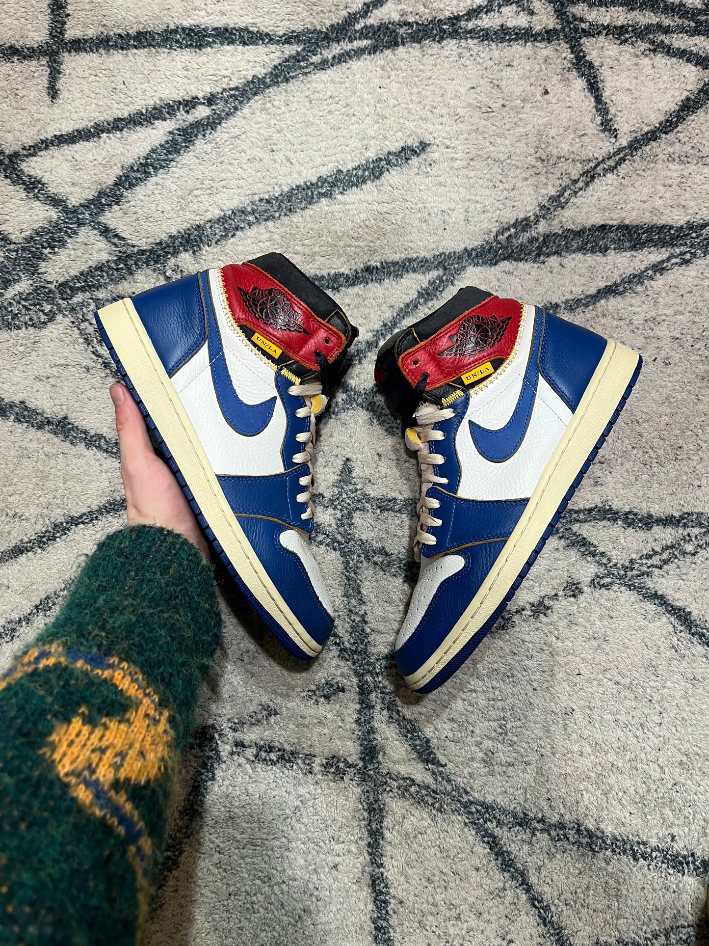 Air Jordan 1 Union Storm Blue