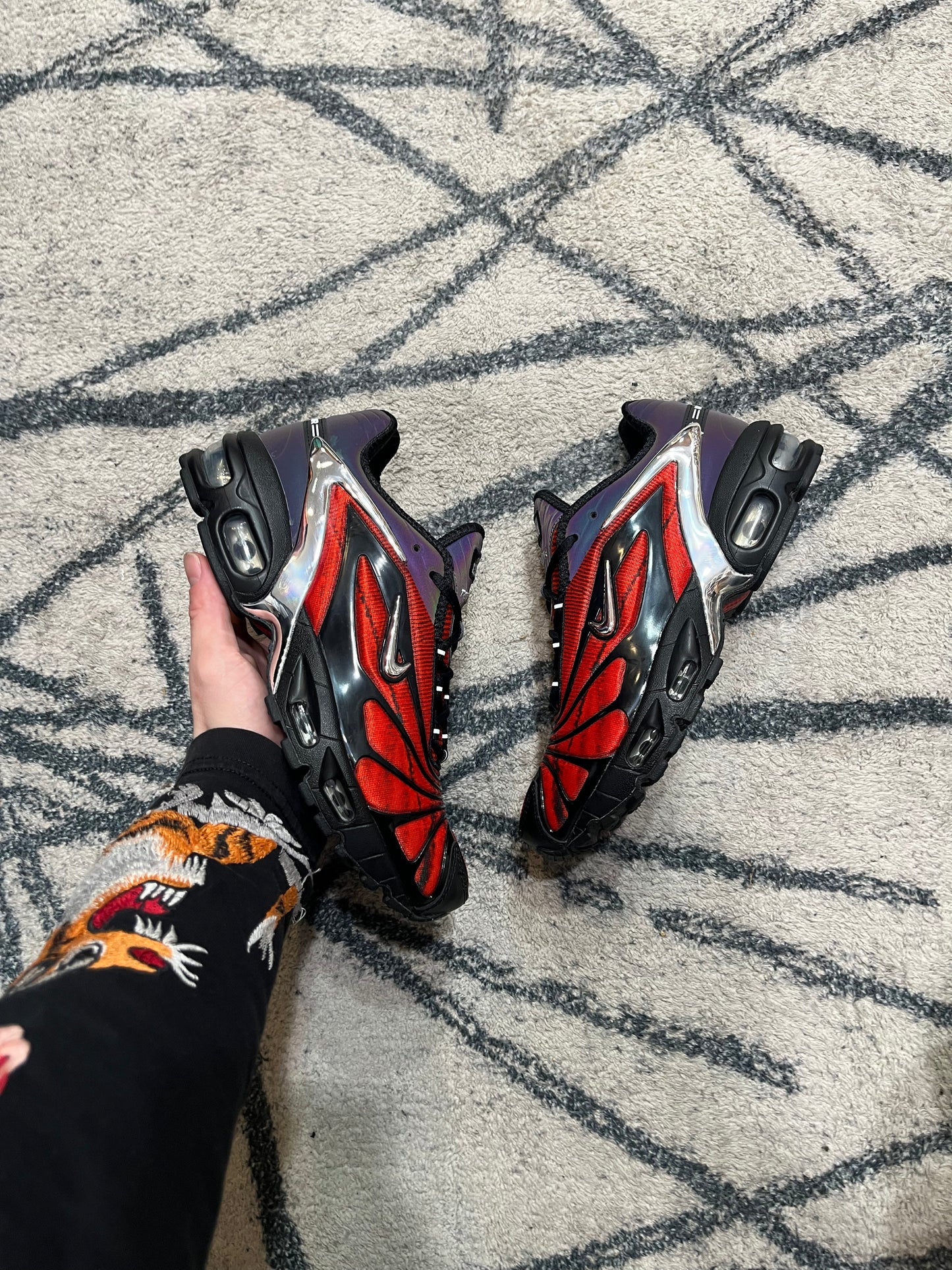 Nike Skepta Tailwind Chrome Red