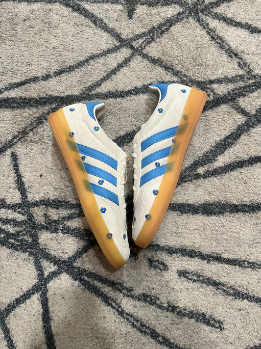 Adidas Gazelle Light Blue Floral