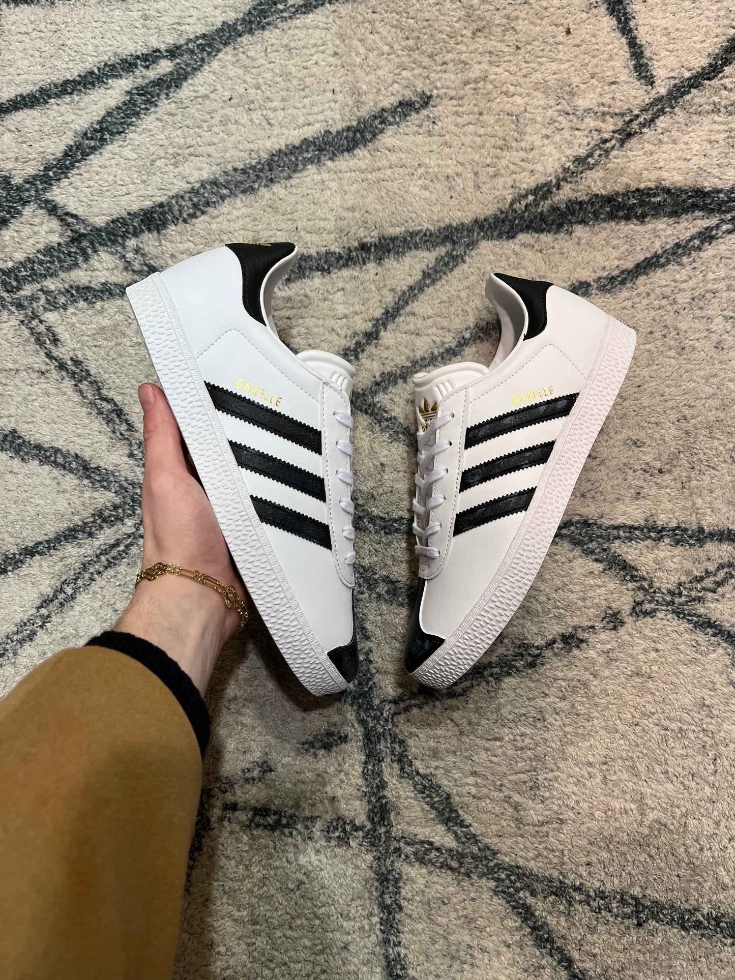 Adidas Gazelle Custom Black Grey