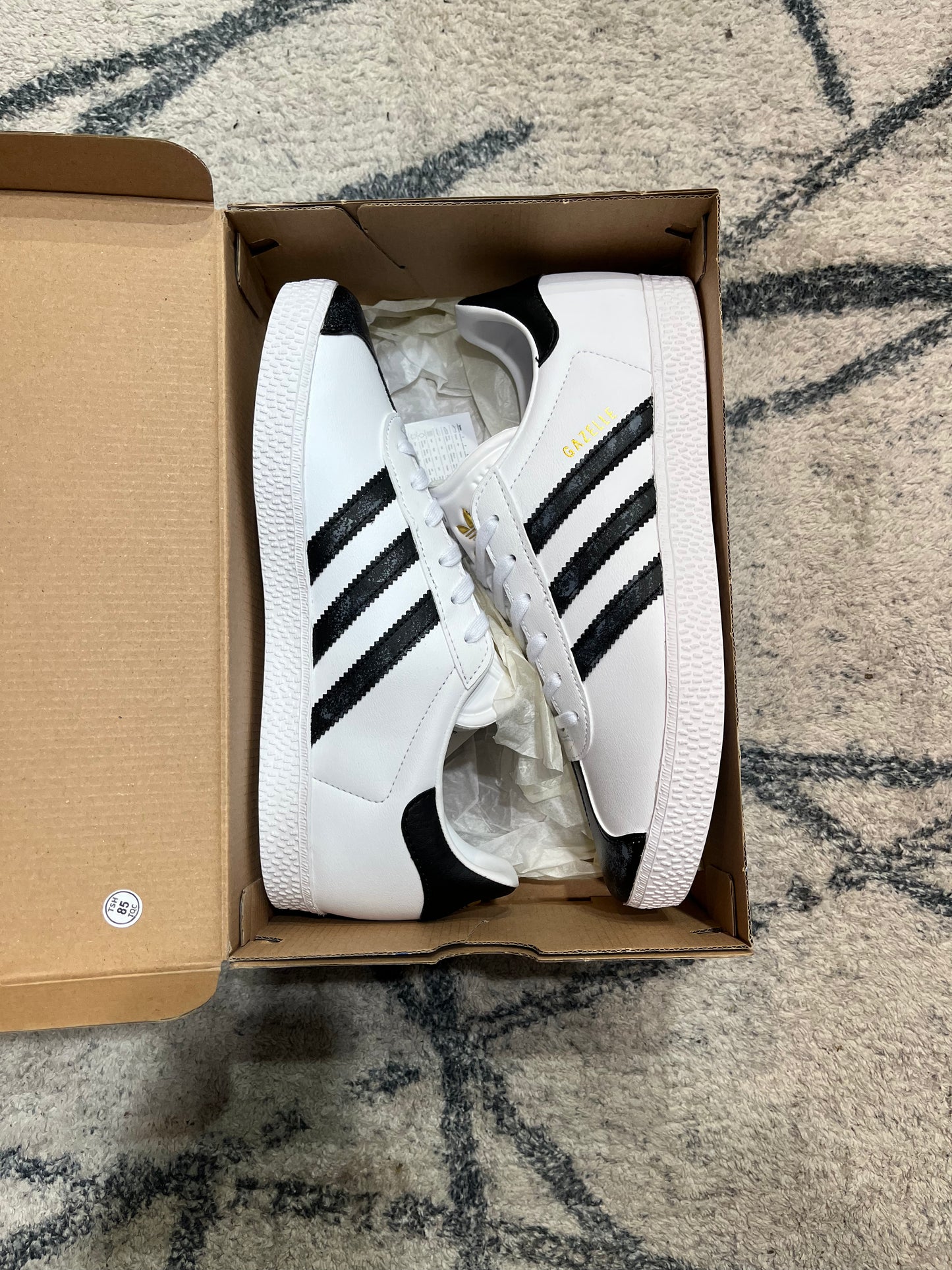 Adidas Gazelle Custom Black Grey