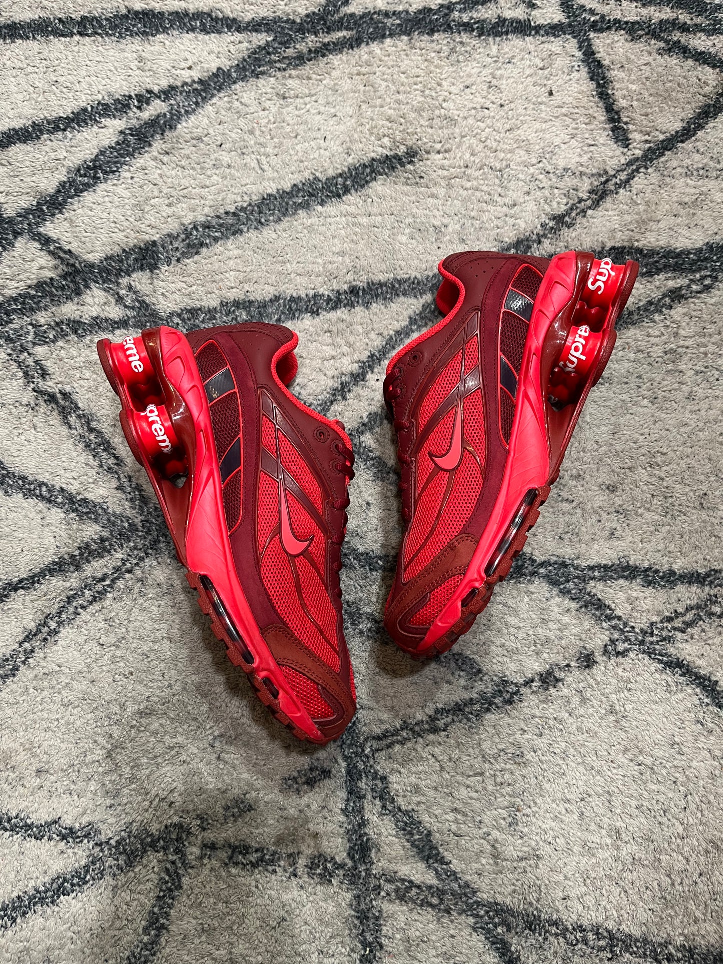 Nike Shox Ride 2 Supreme Red