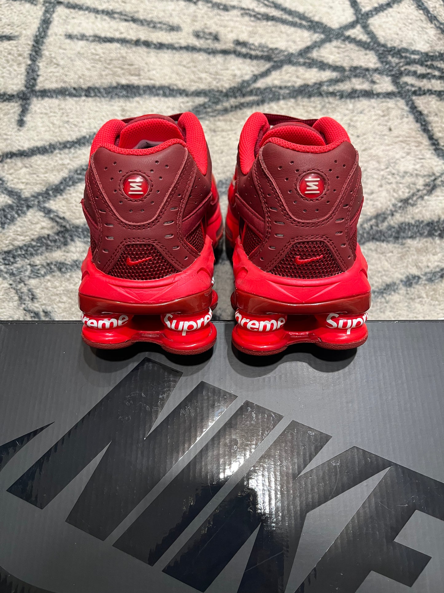 Nike Shox Ride 2 Supreme Red