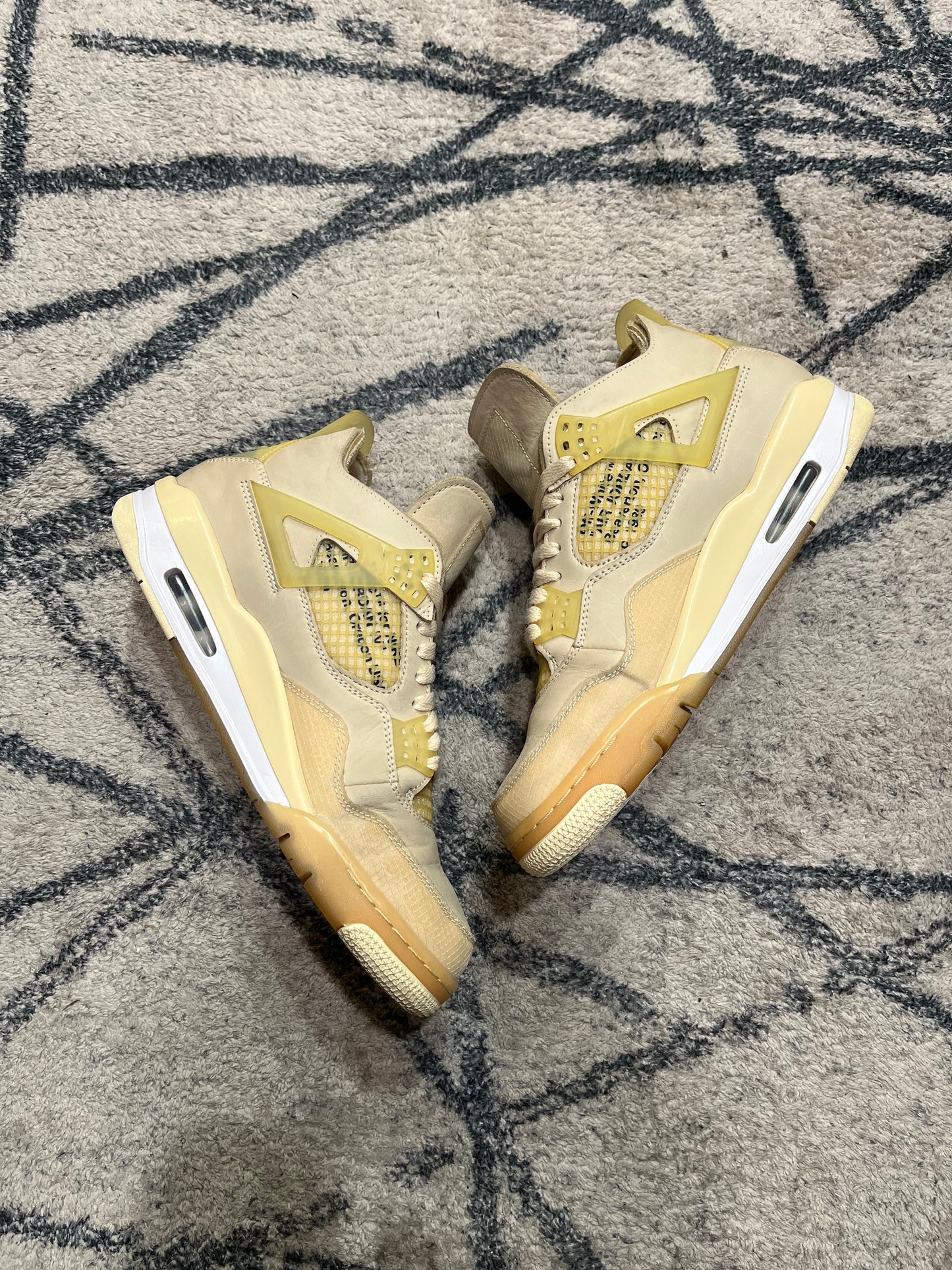 Air Jordan 4 Off White Sail